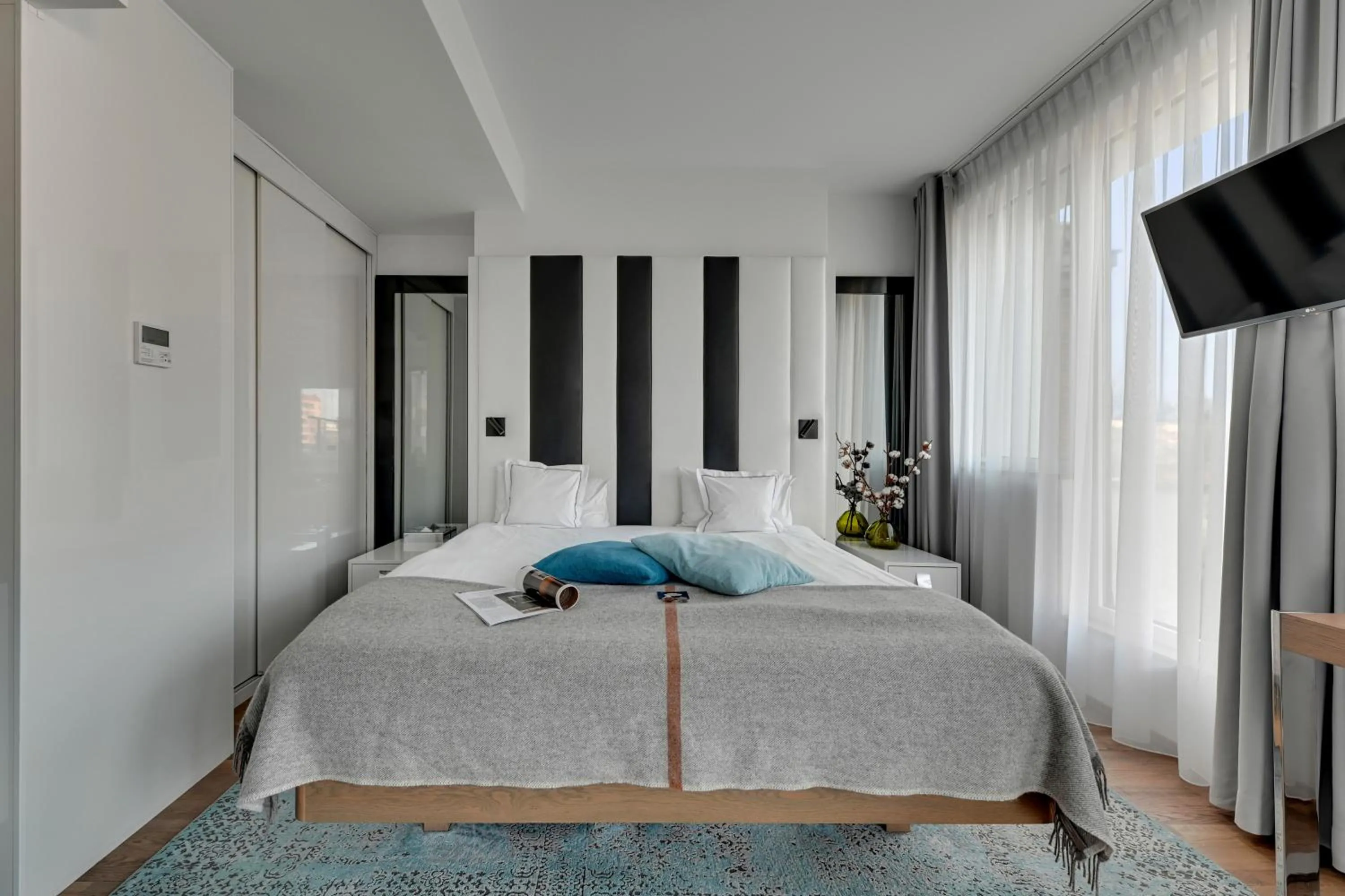 Bed in GRANO HOTEL Gdańsk Riverside dawniej HOTEL ALMOND BUSINESS & SPA