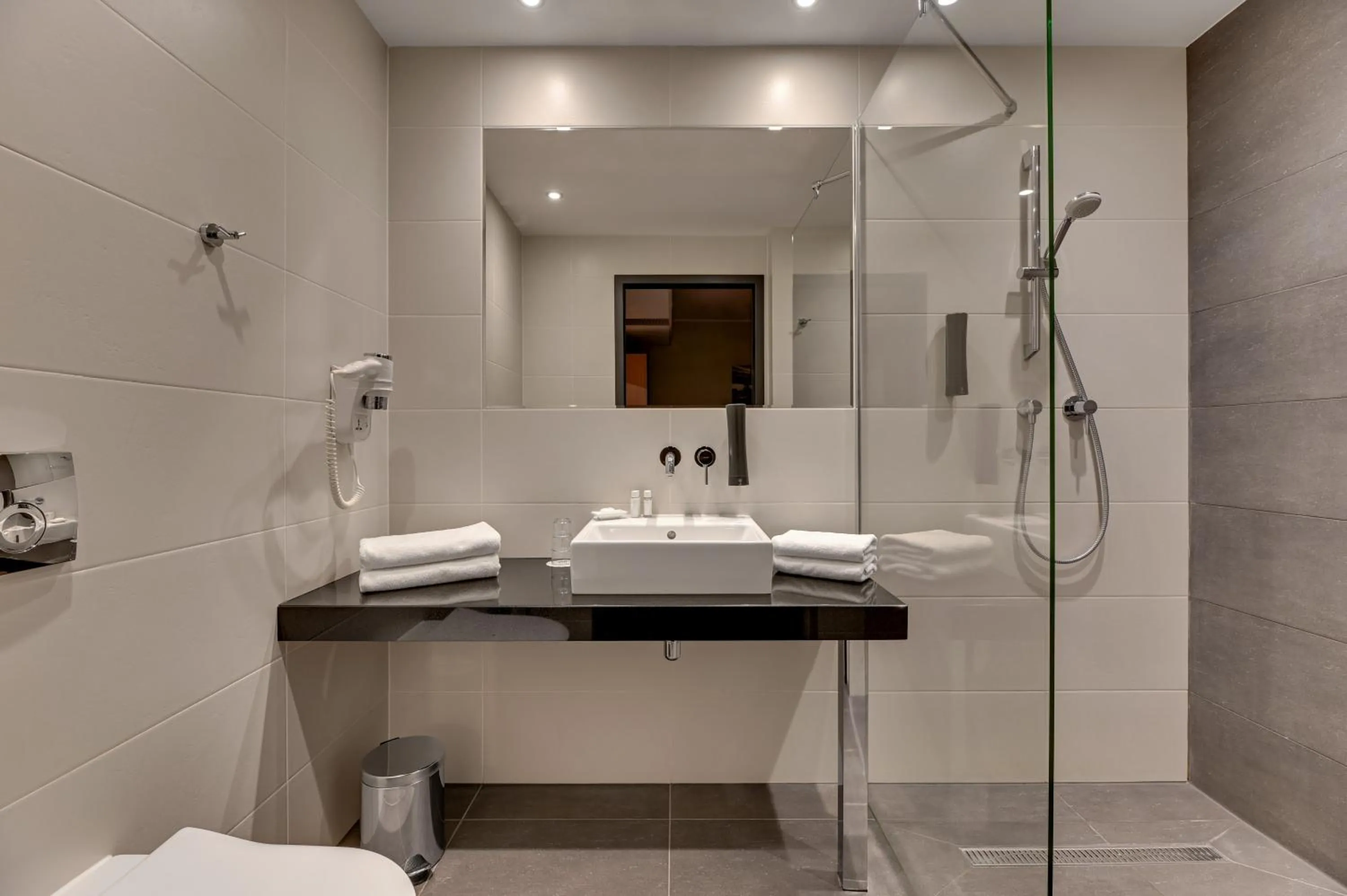 Shower in GRANO HOTEL Gdańsk Riverside dawniej HOTEL ALMOND BUSINESS & SPA