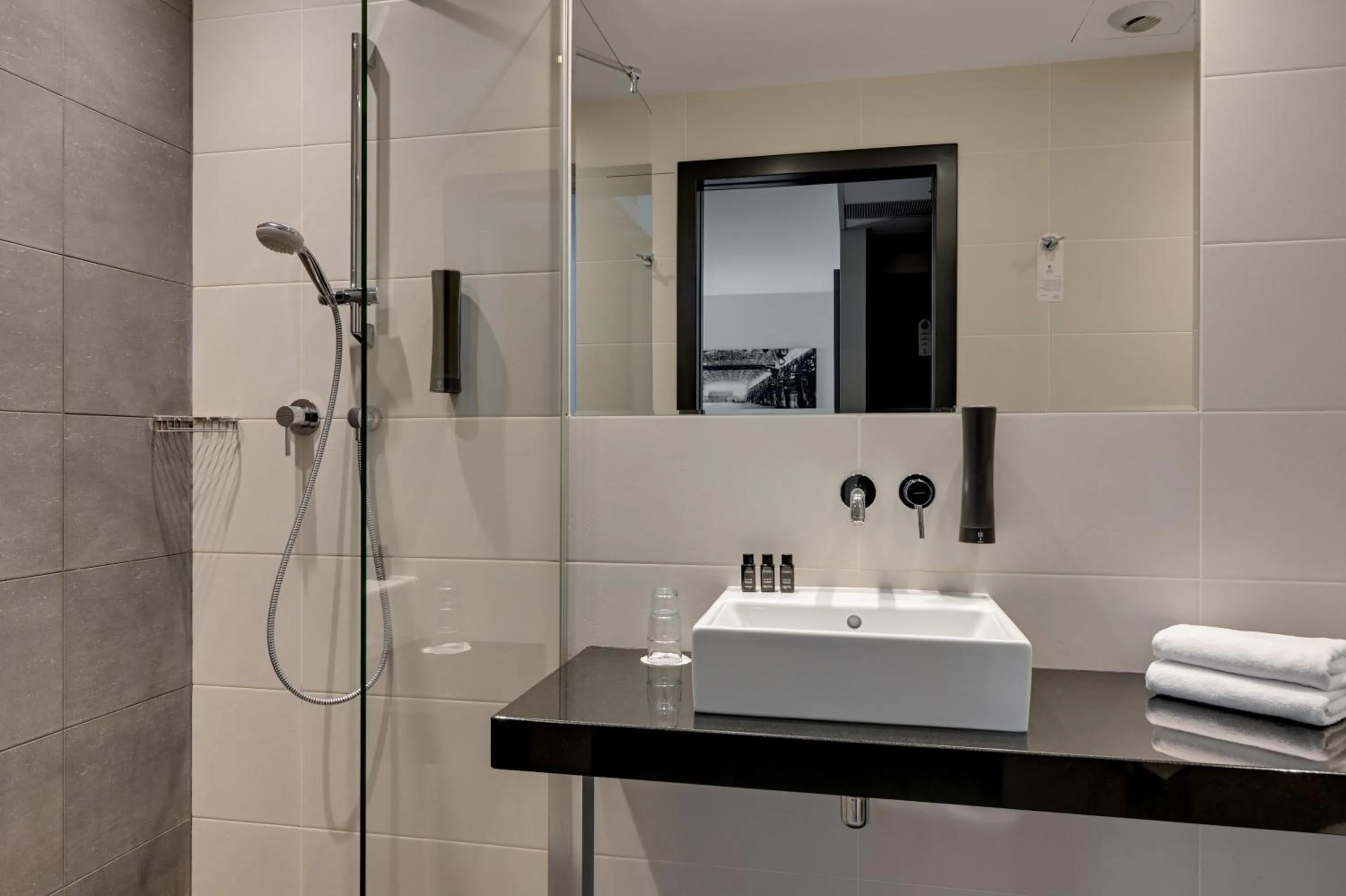 Bathroom in GRANO HOTEL Gdańsk Riverside dawniej HOTEL ALMOND BUSINESS & SPA