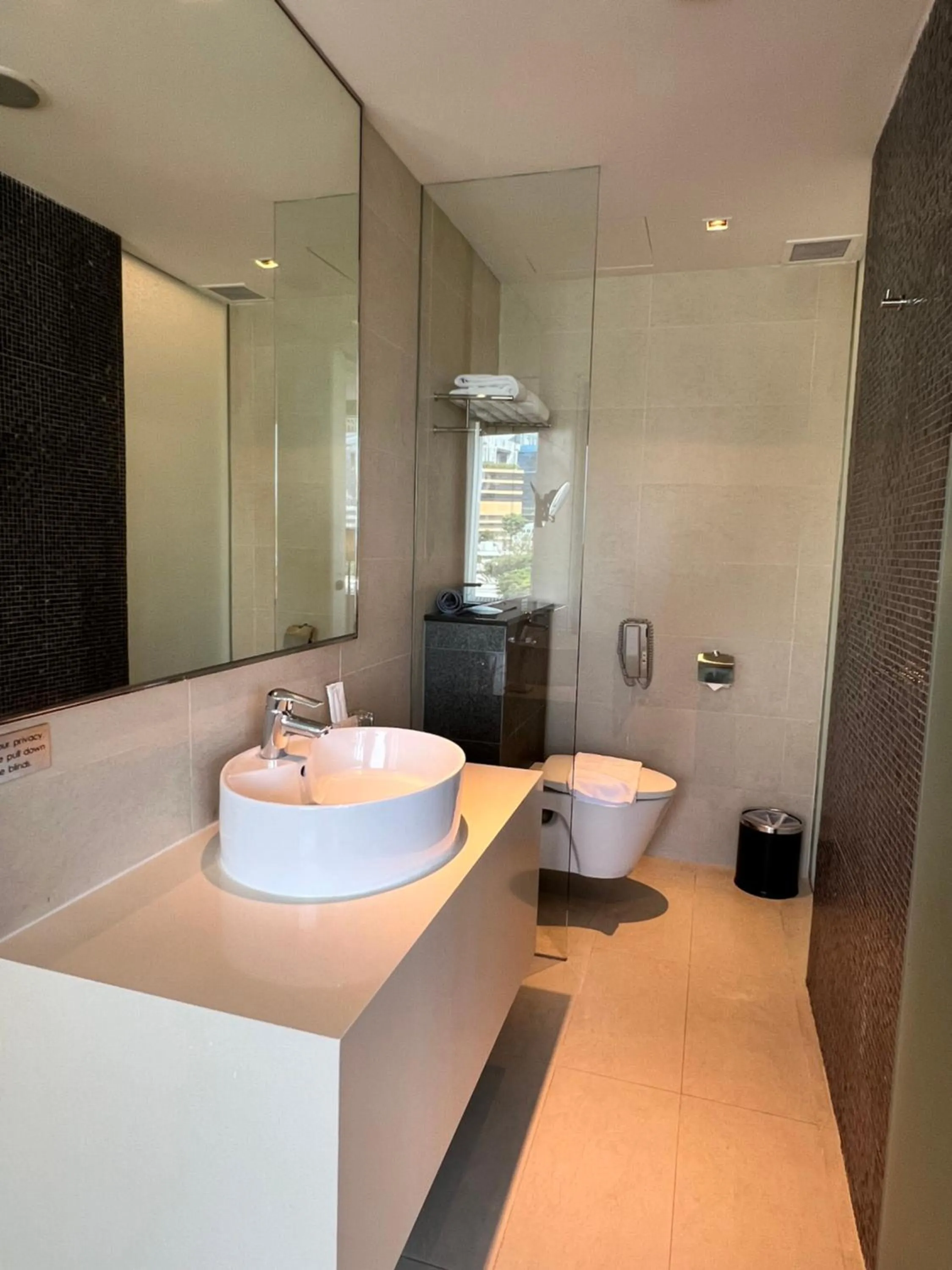 Bathroom in D'Hotel Singapore managed by The Ascott Limited