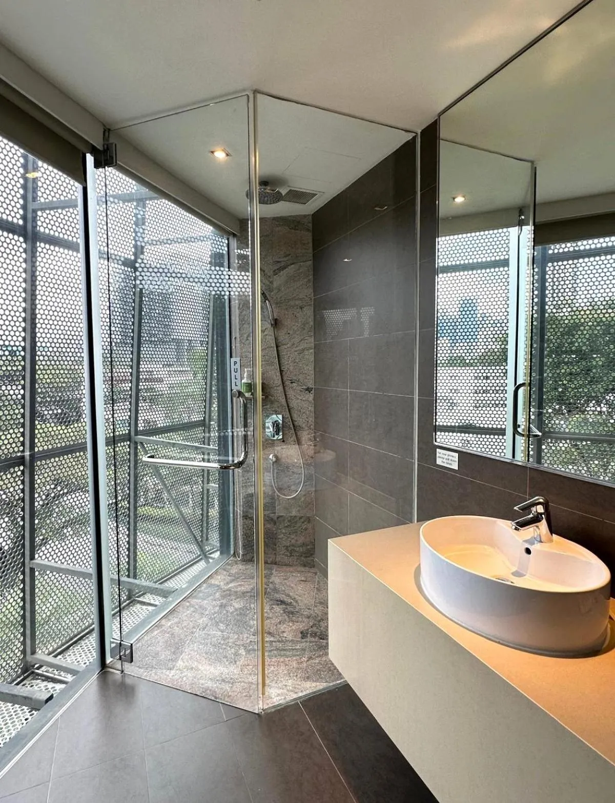 Shower in D'Hotel Singapore managed by The Ascott Limited