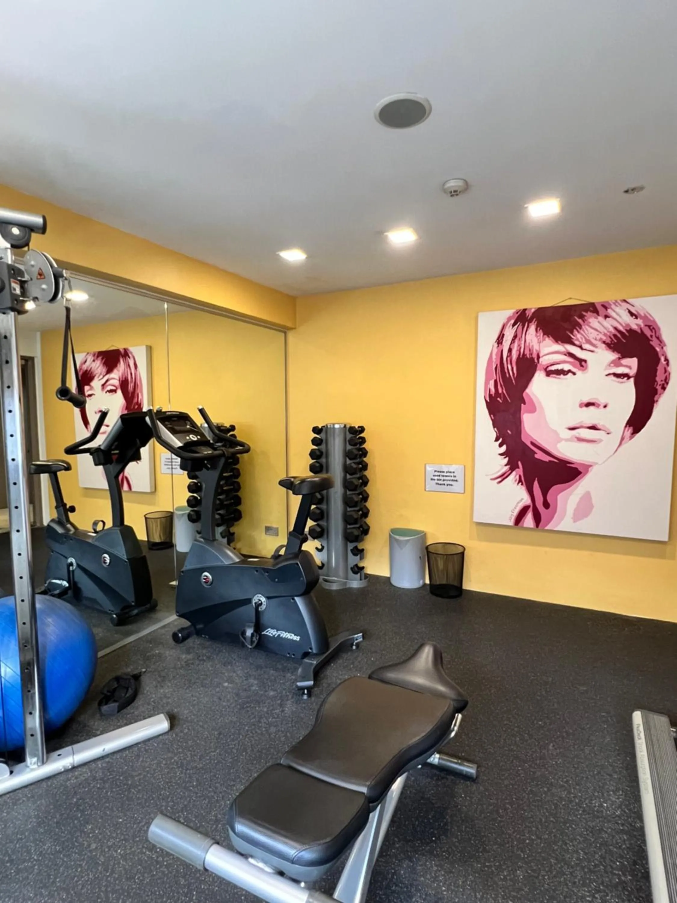 Fitness centre/facilities in D'Hotel Singapore managed by The Ascott Limited