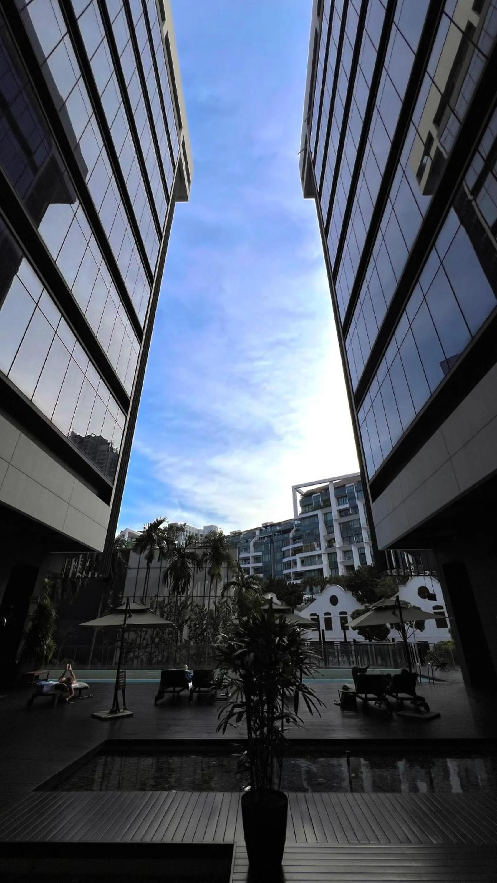 Swimming pool in Studio M Hotel