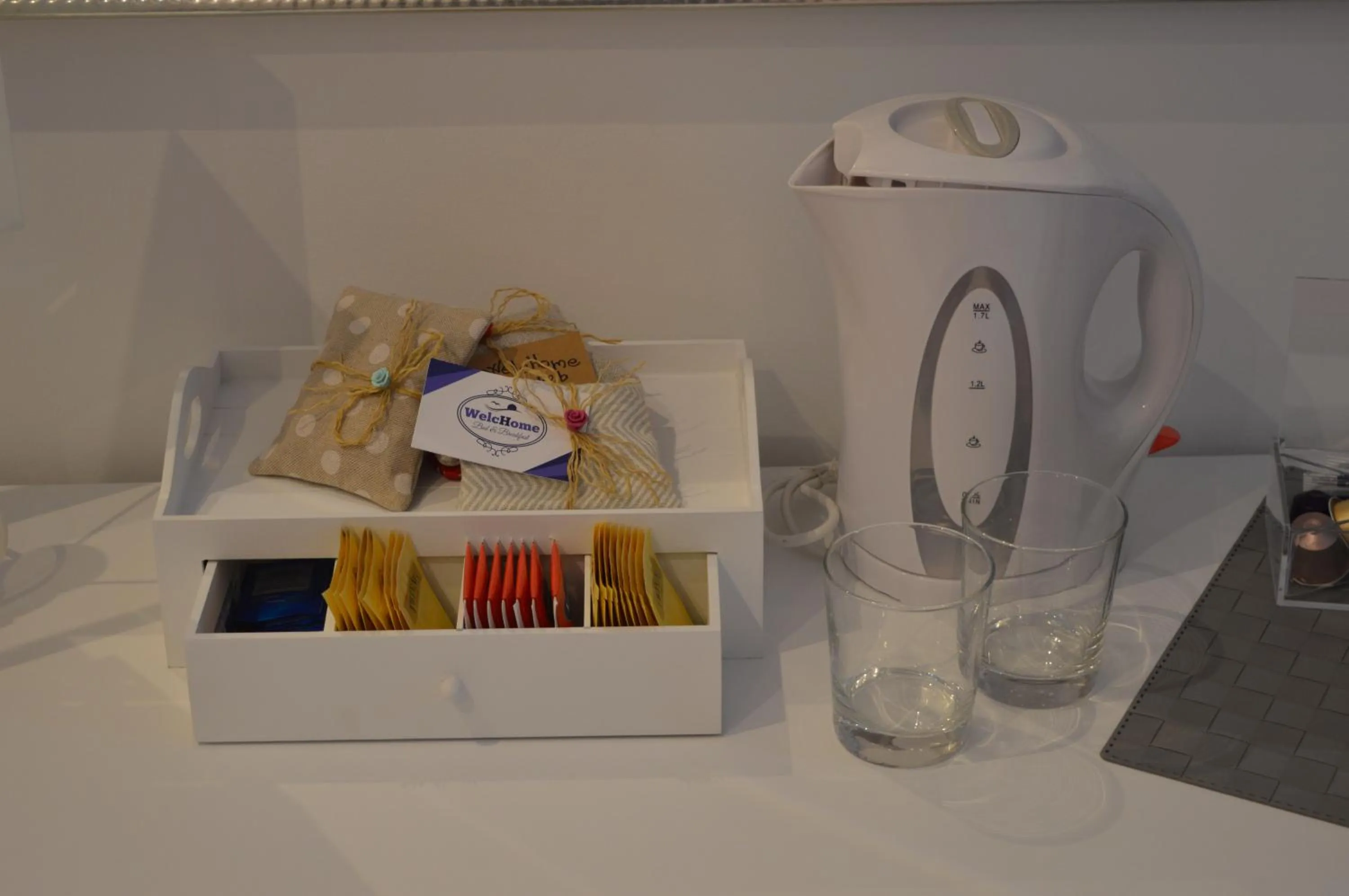 Coffee/tea facilities in B&B WelcHome