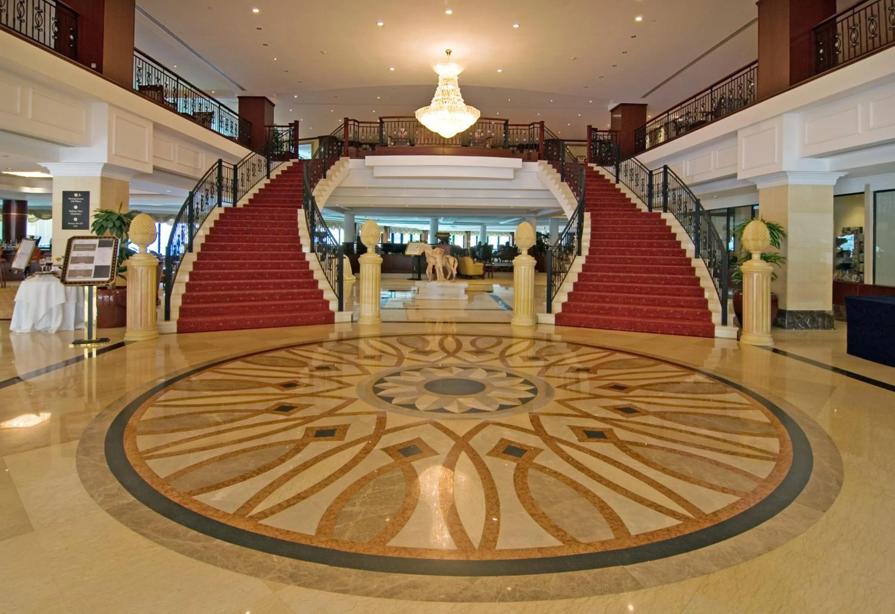 Lobby or reception in Grand Hotel Excelsior