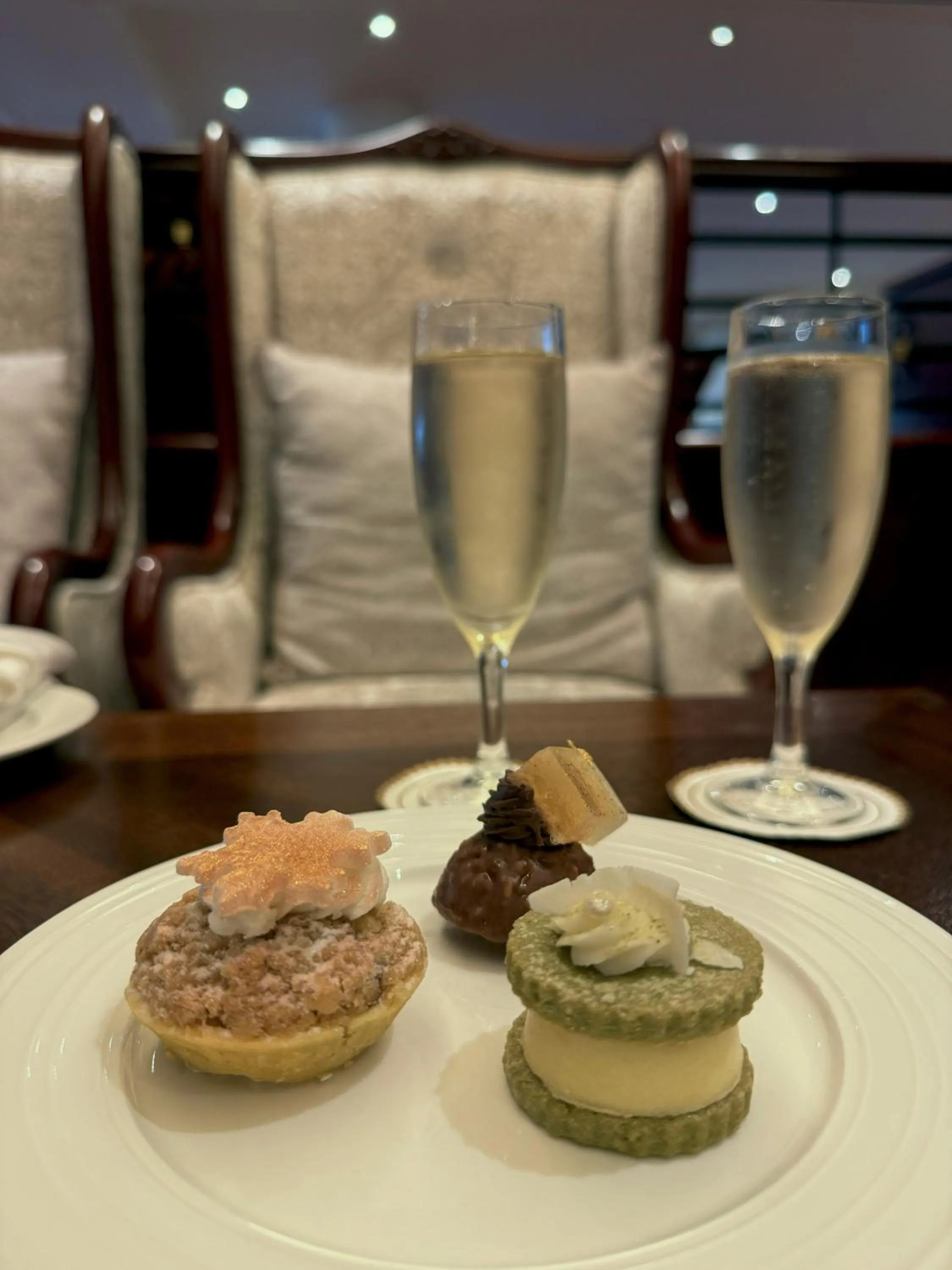 Food close-up in Grand Hotel Excelsior