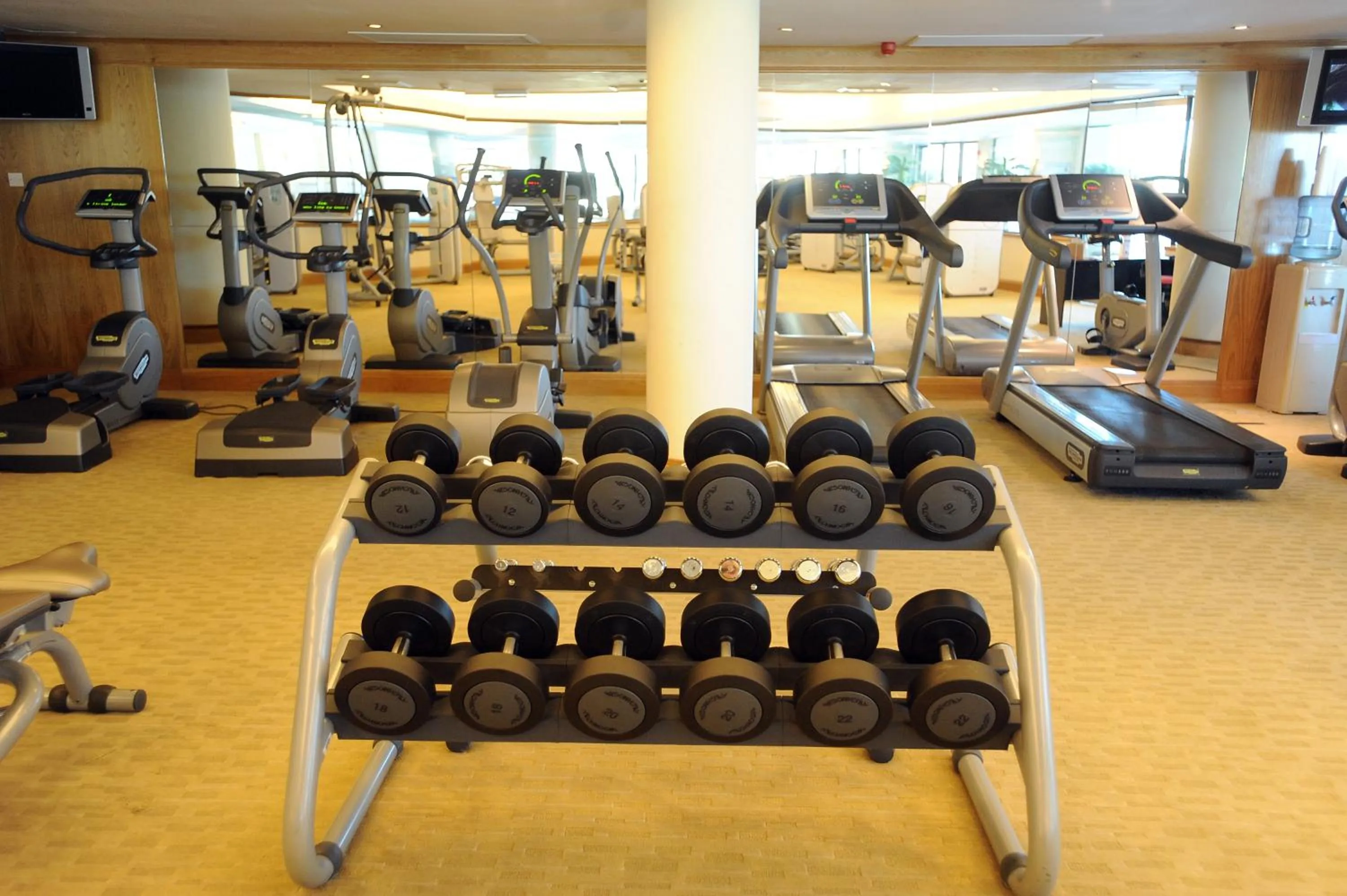 Fitness centre/facilities in Grand Hotel Excelsior