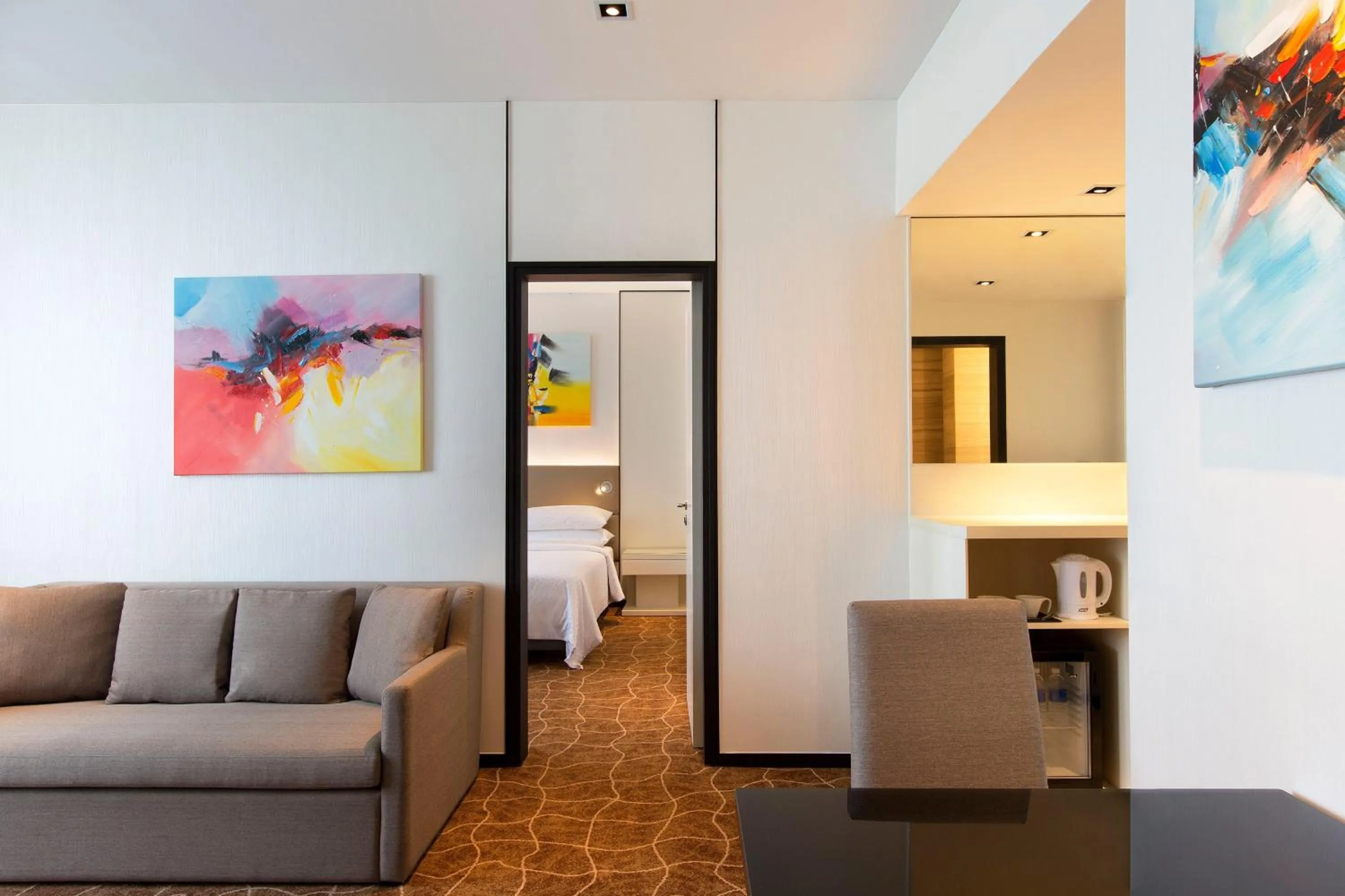 Living room in Four Points by Sheraton Singapore, Riverview