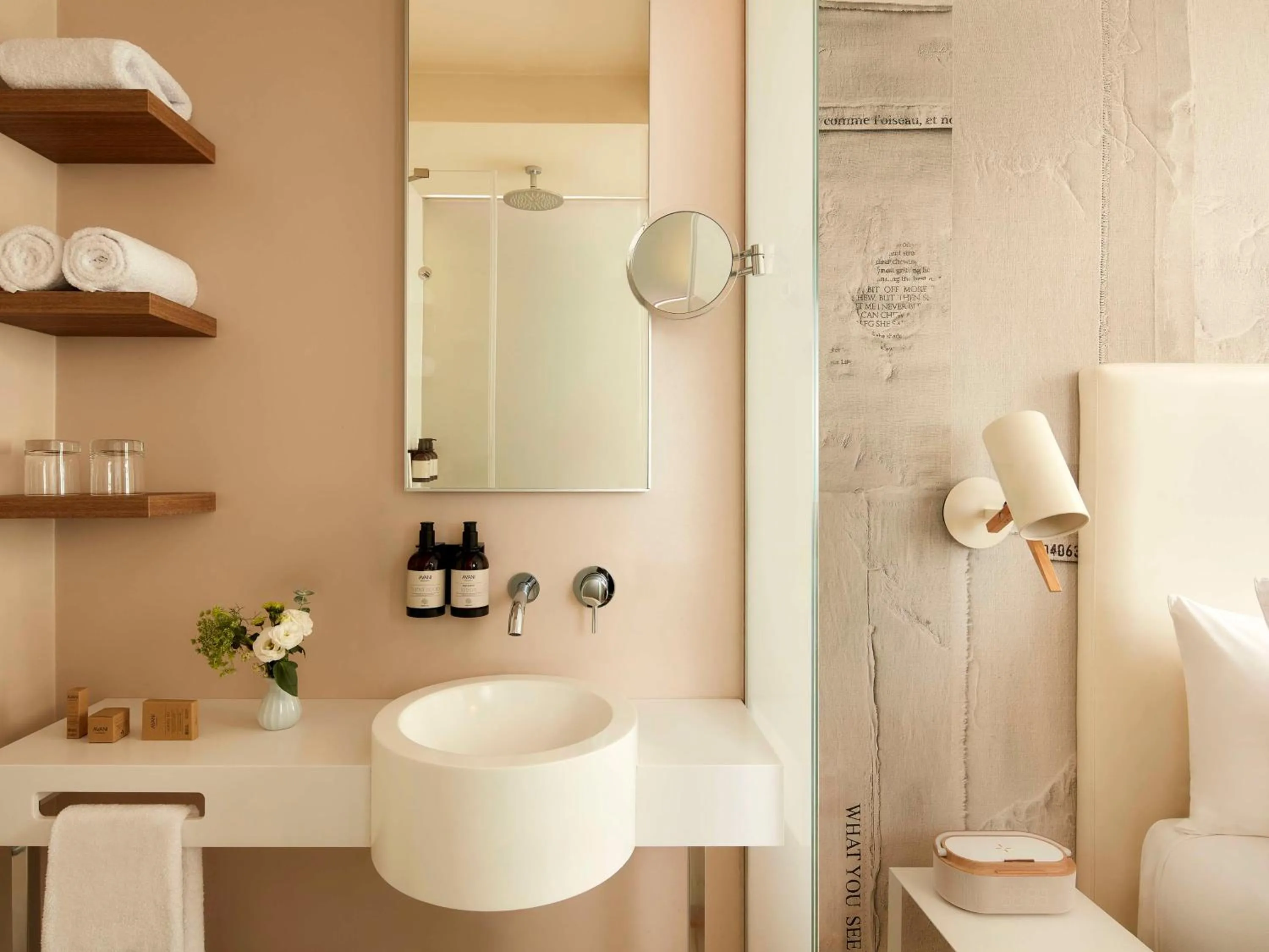 Bathroom in Avani Palazzo Moscova Milan Hotel