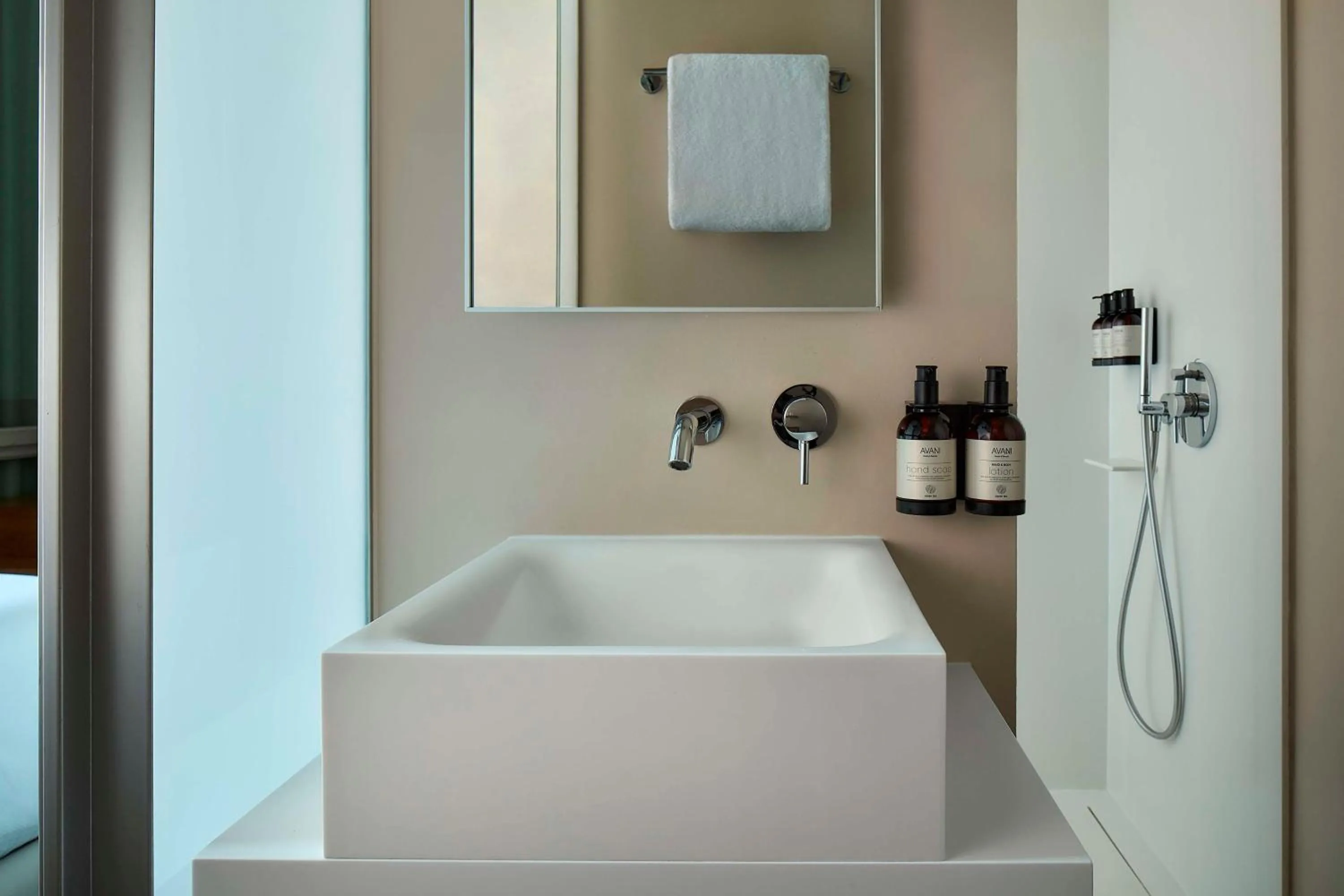 Bathroom in Avani Palazzo Moscova Milan Hotel