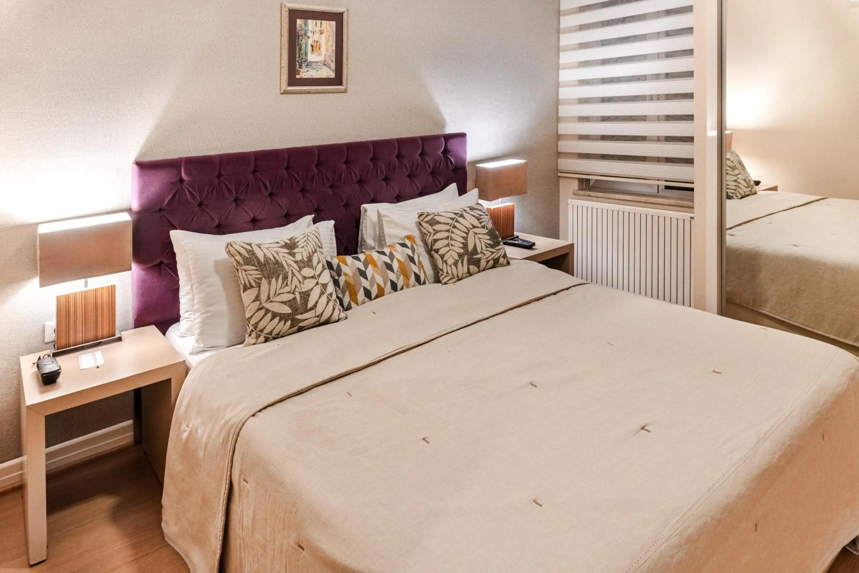 Bed in Cheya Deluxe Residence Nisantasi Istanbul City Center