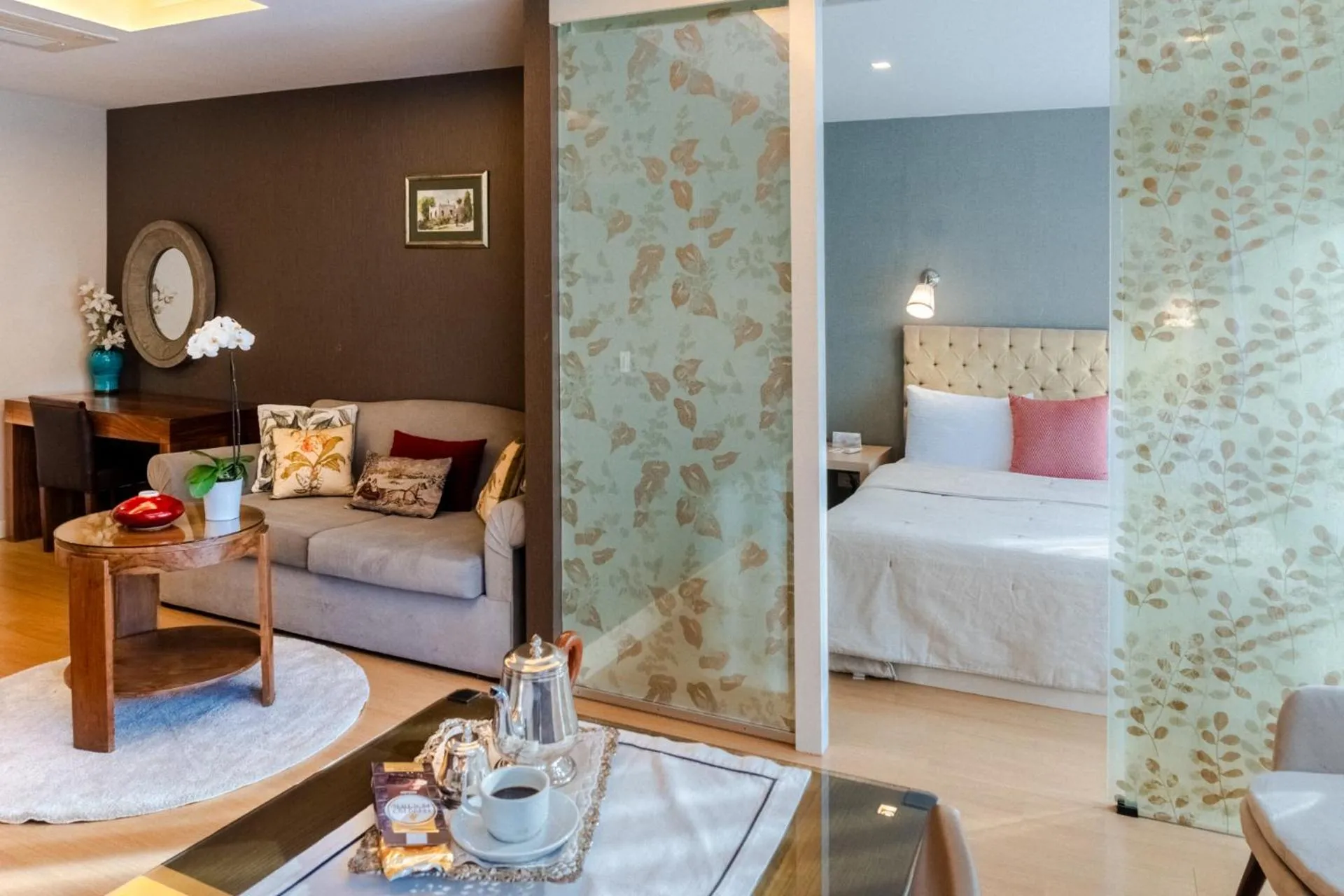 Bed in Cheya Deluxe Residence Nisantasi Istanbul City Center