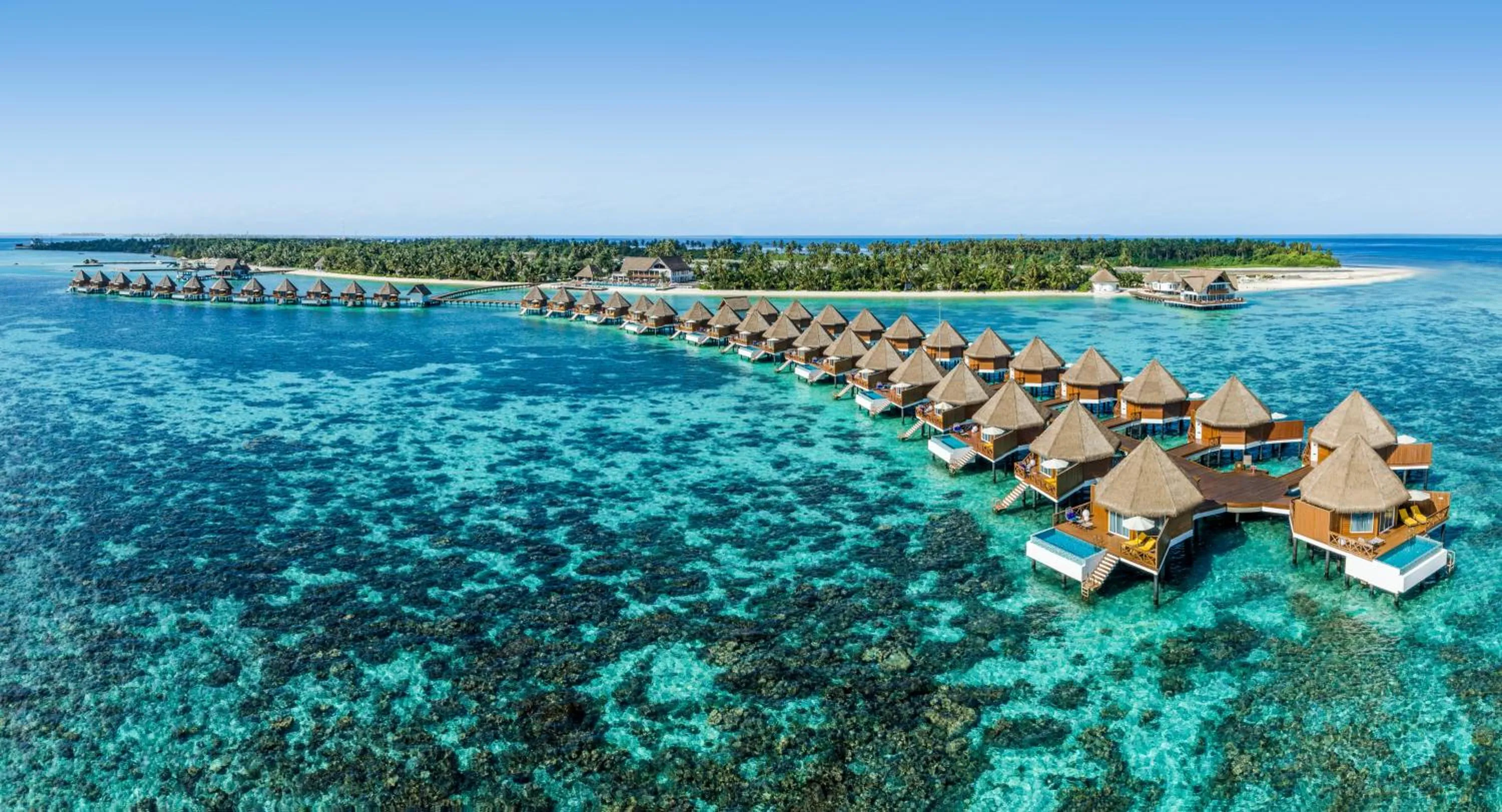 Bird's eye view in Mercure Maldives Kooddoo - Adults-Only Escape - 50 percent off Domestic Transfers