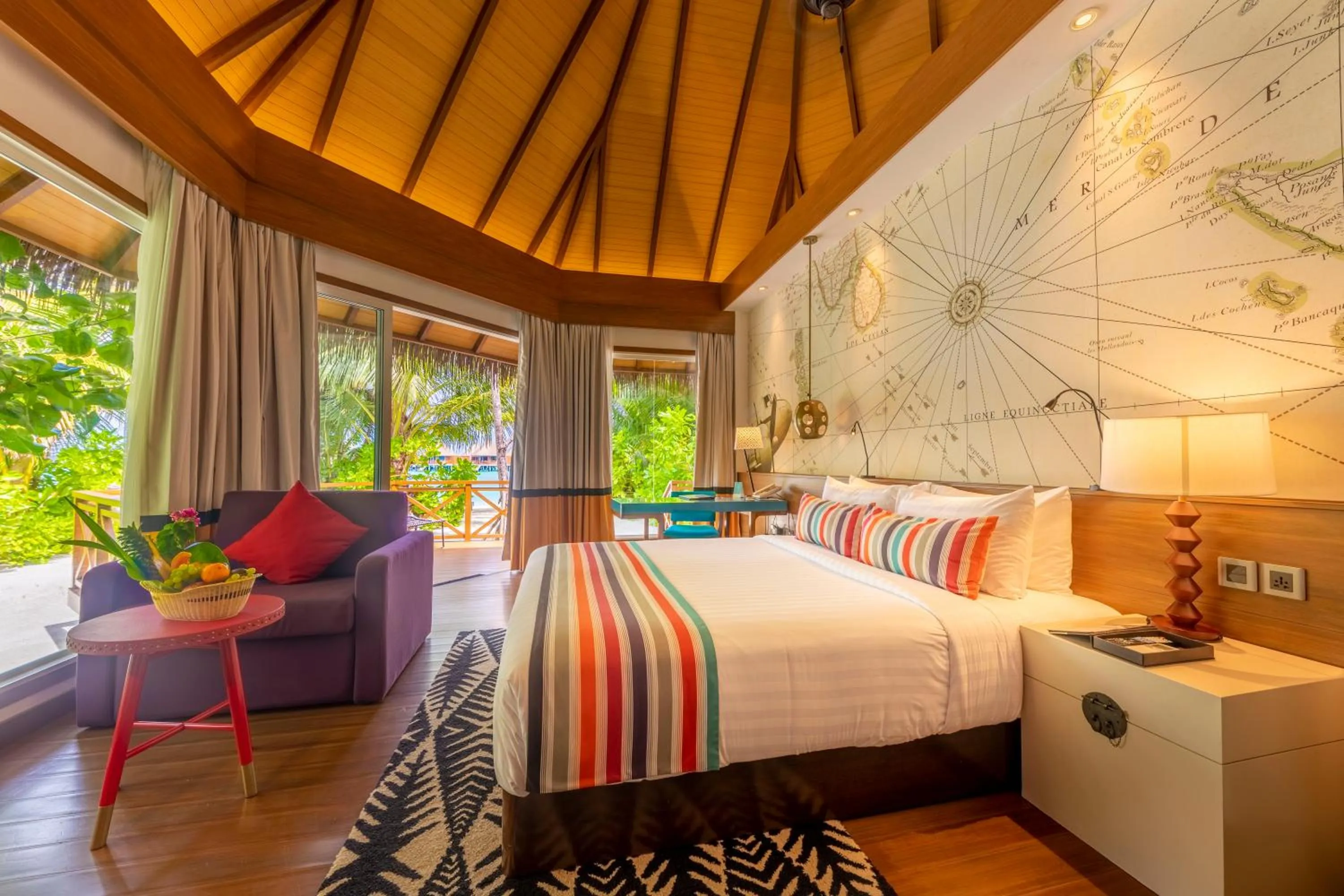 Bed in Mercure Maldives Kooddoo - Adults-Only Escape - 50 percent off Domestic Transfers