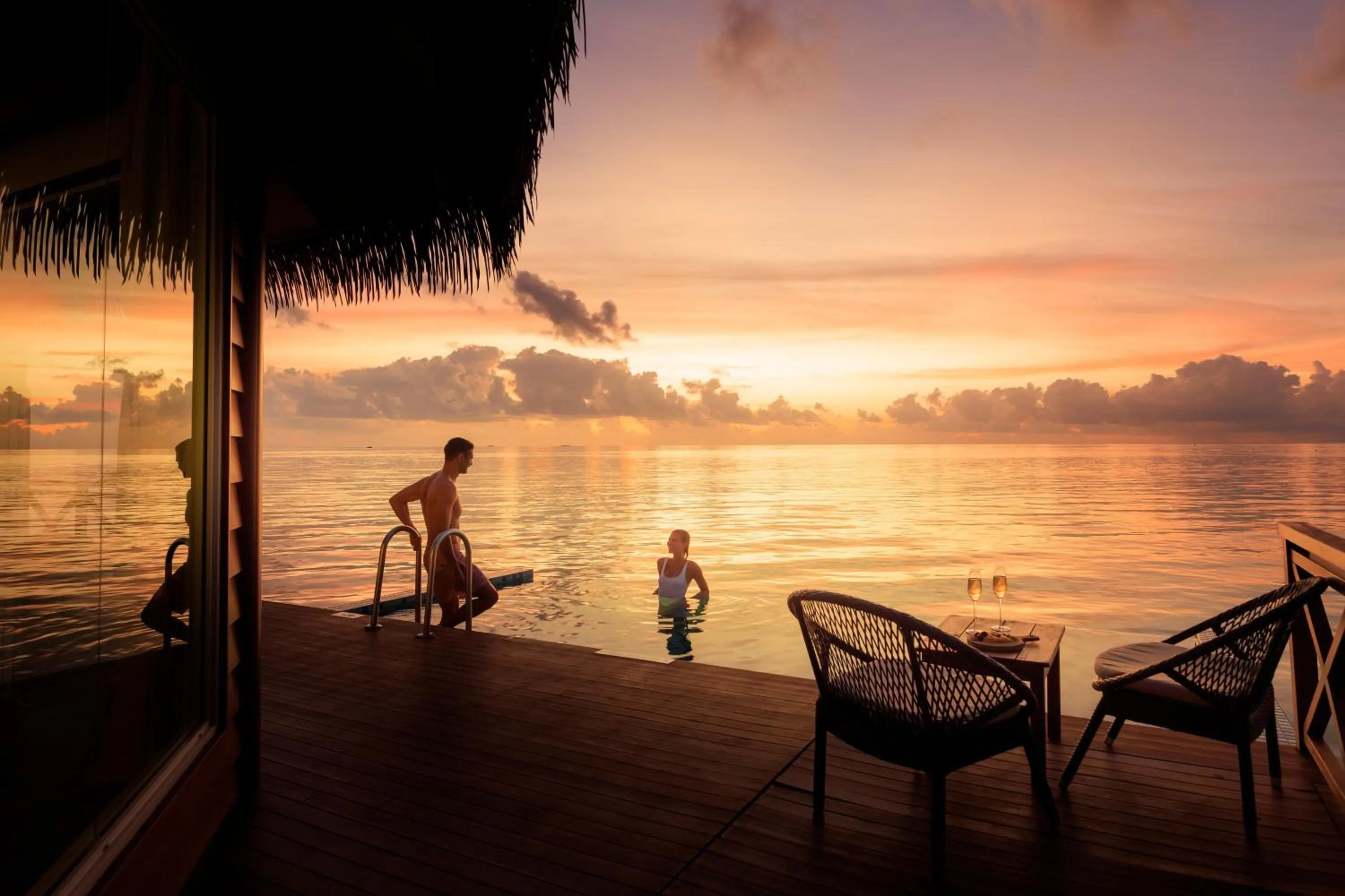 Sea view in Mercure Maldives Kooddoo - Adults-Only Escape - 50 percent off Domestic Transfers