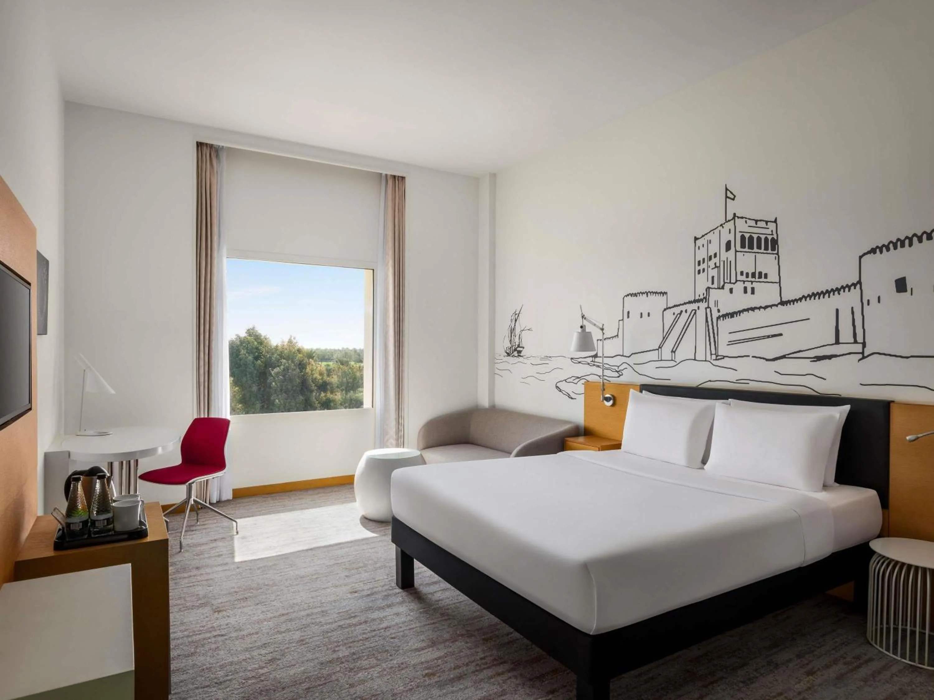 Bedroom, Bed in Mercure Sohar