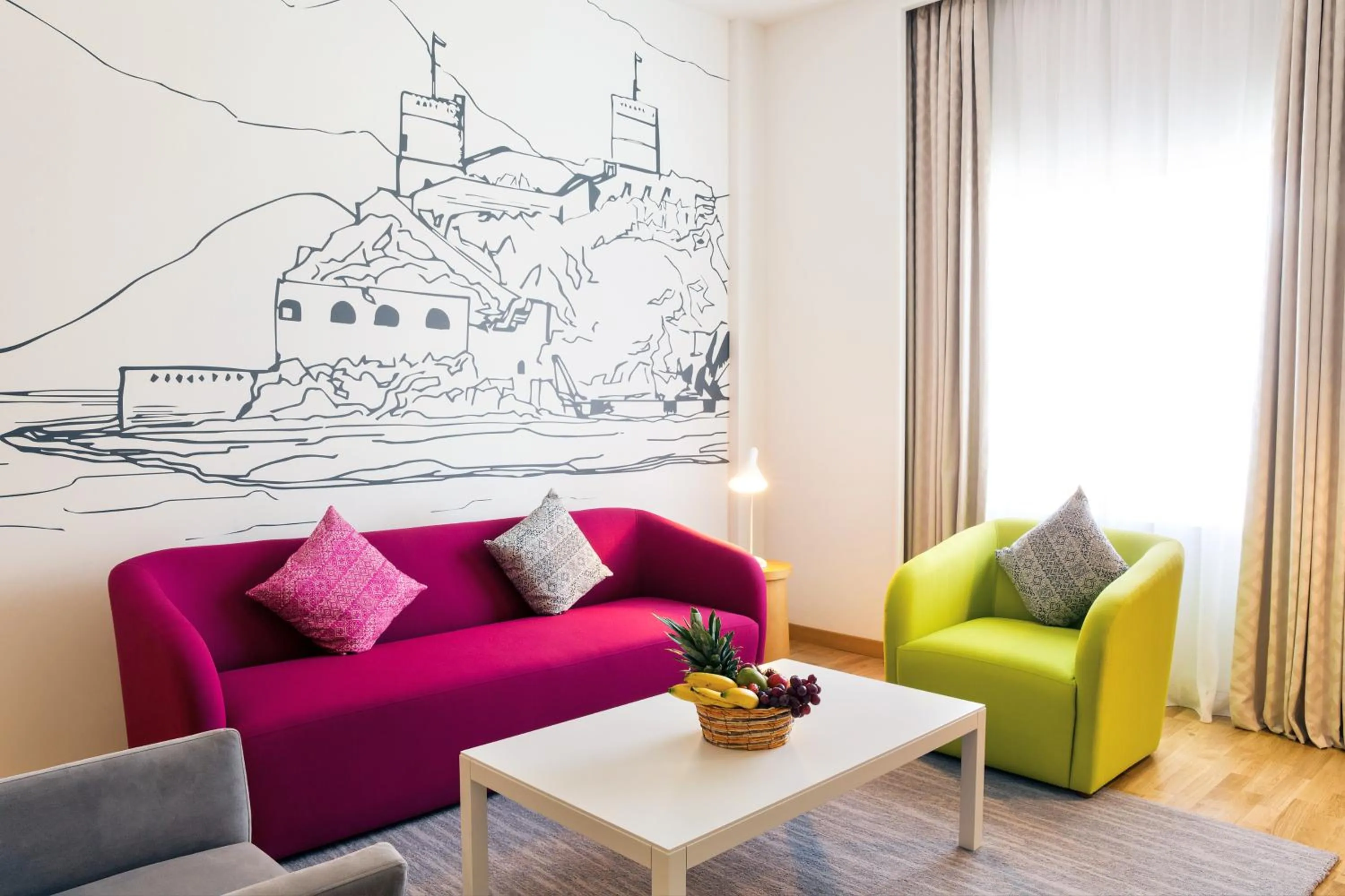 Living room in Mercure Sohar