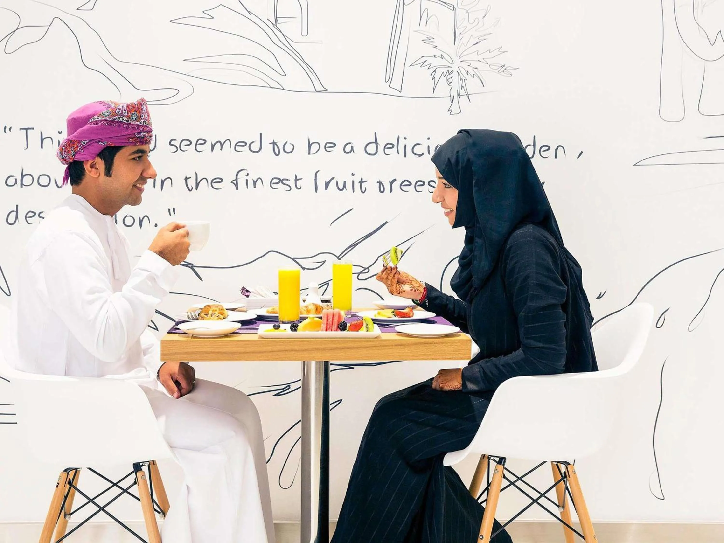 Restaurant/places to eat in Mercure Sohar