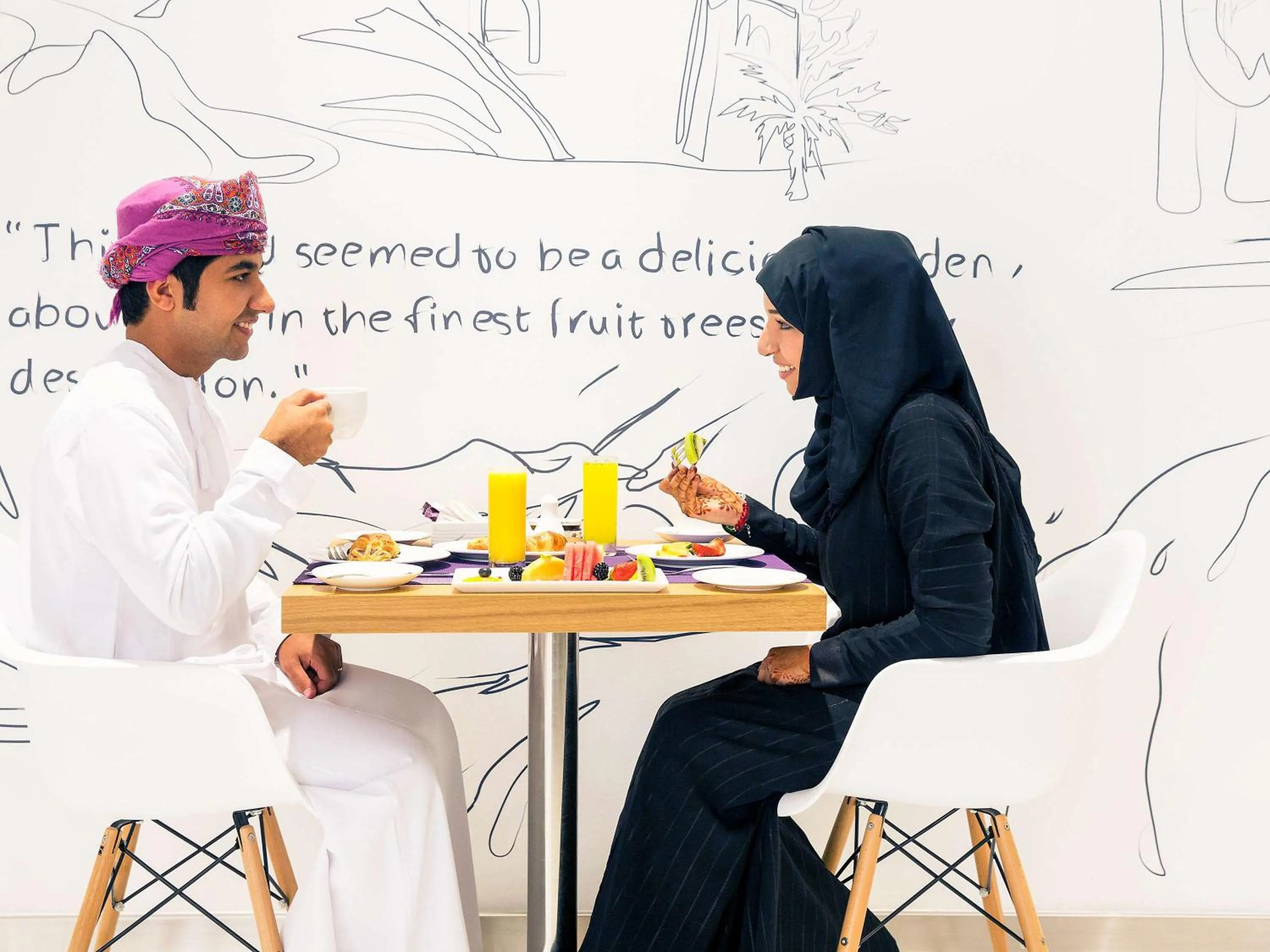 Restaurant/places to eat in Mercure Sohar