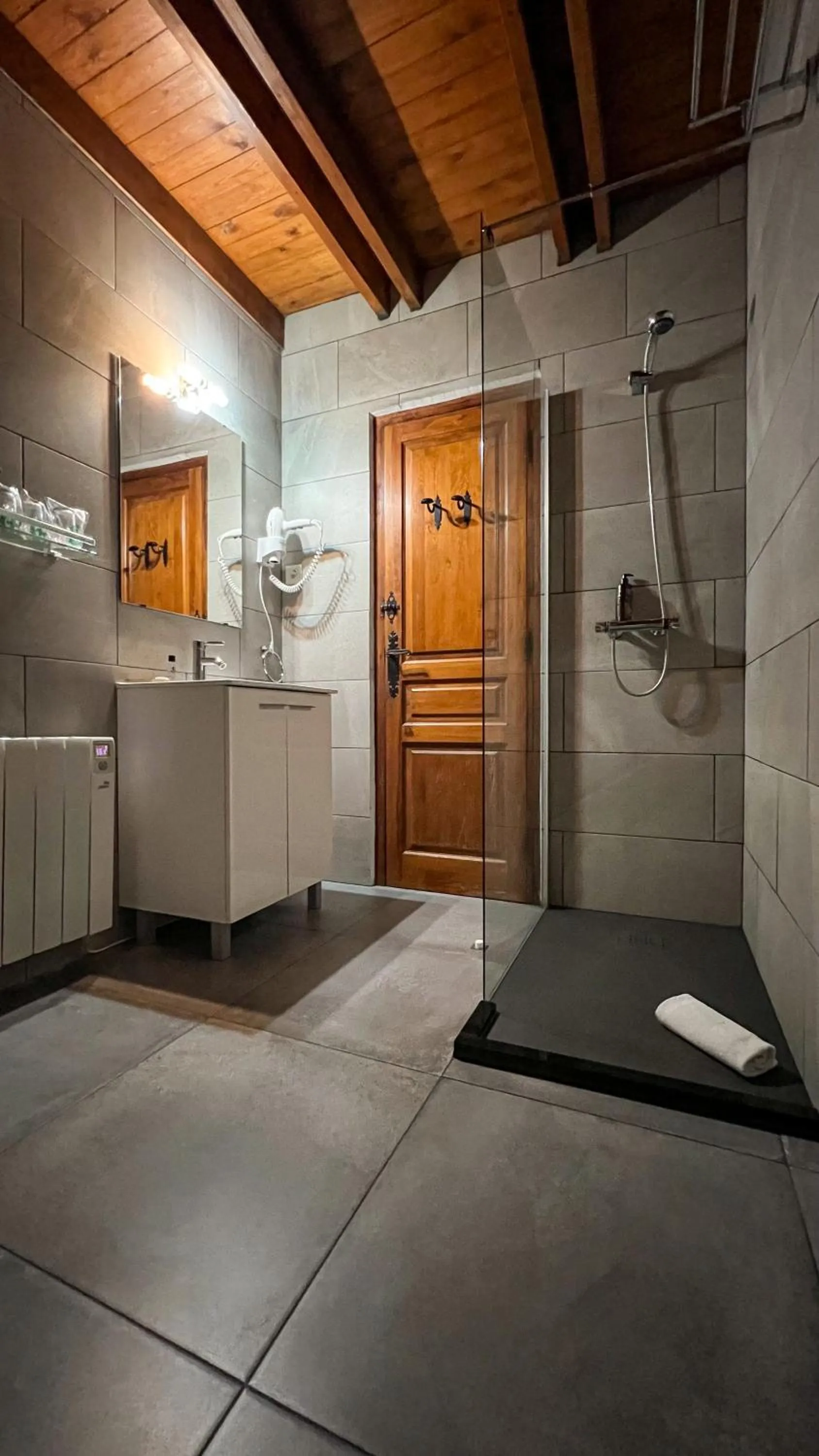 Shower in Hotel SNÖ Mont Romies