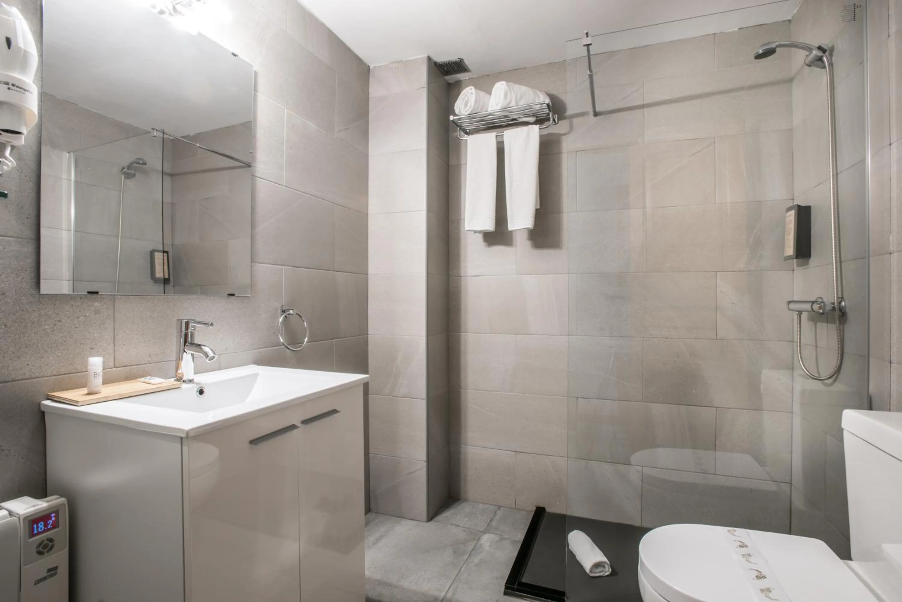 Bathroom in Hotel SNÖ Mont Romies