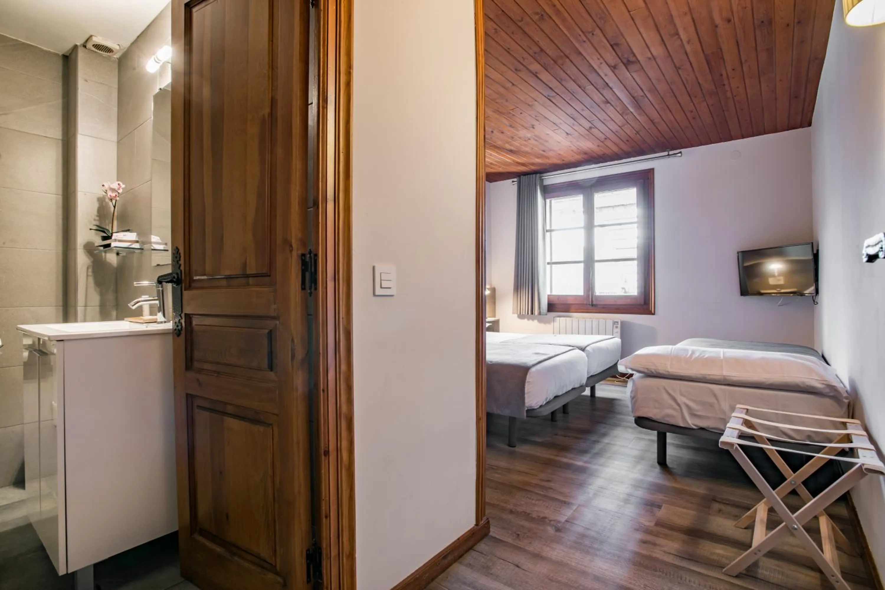 Bed in Hotel SNÖ Mont Romies