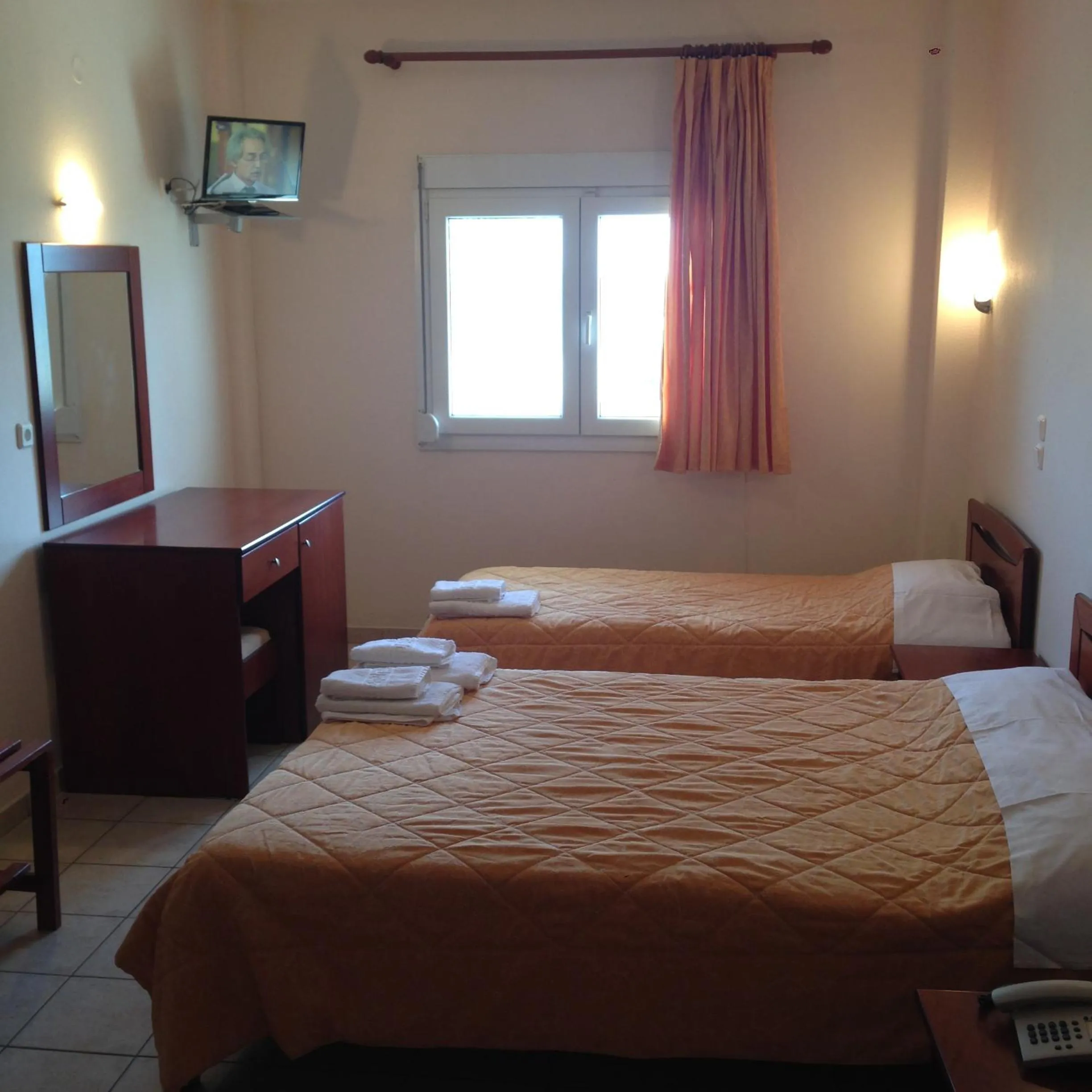 Bedroom in Hotel Akrogiali