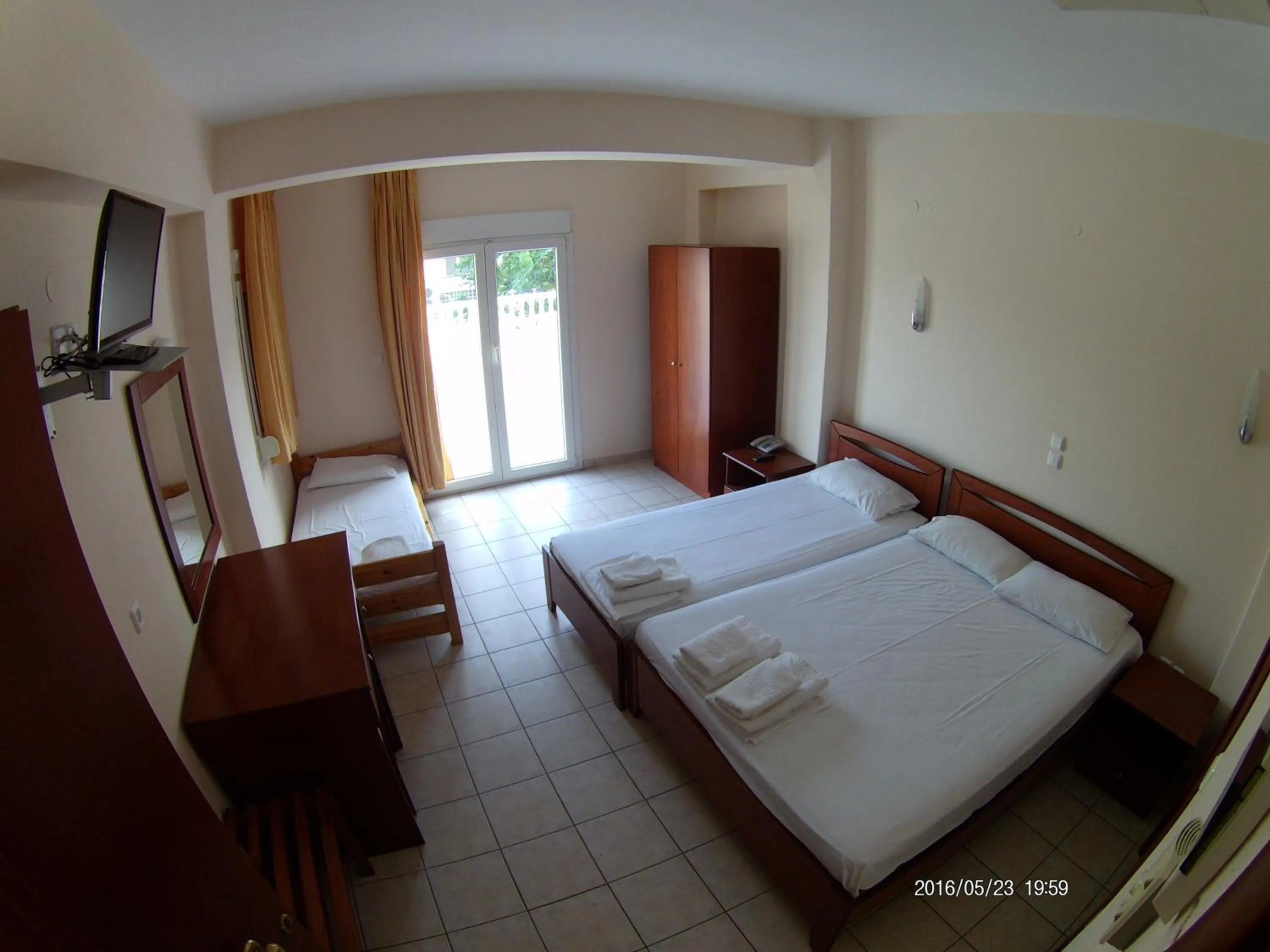 Bedroom in Hotel Akrogiali