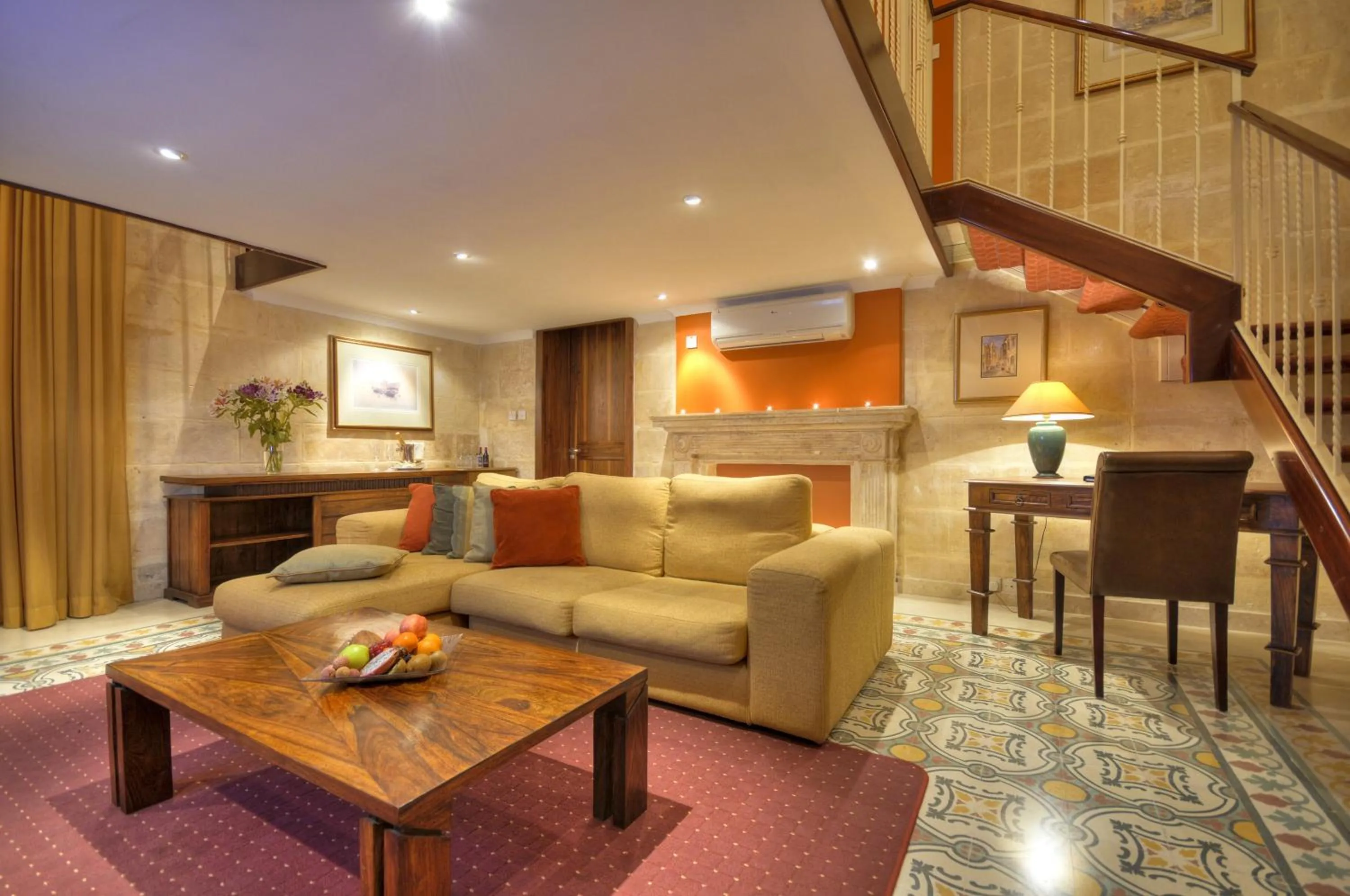 Living room in AX Palazzo Capua