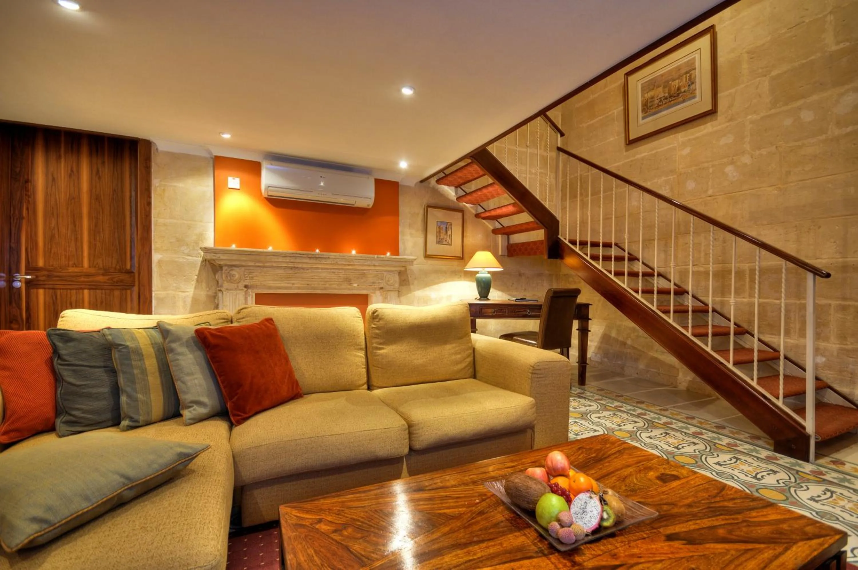 Living room in AX Palazzo Capua