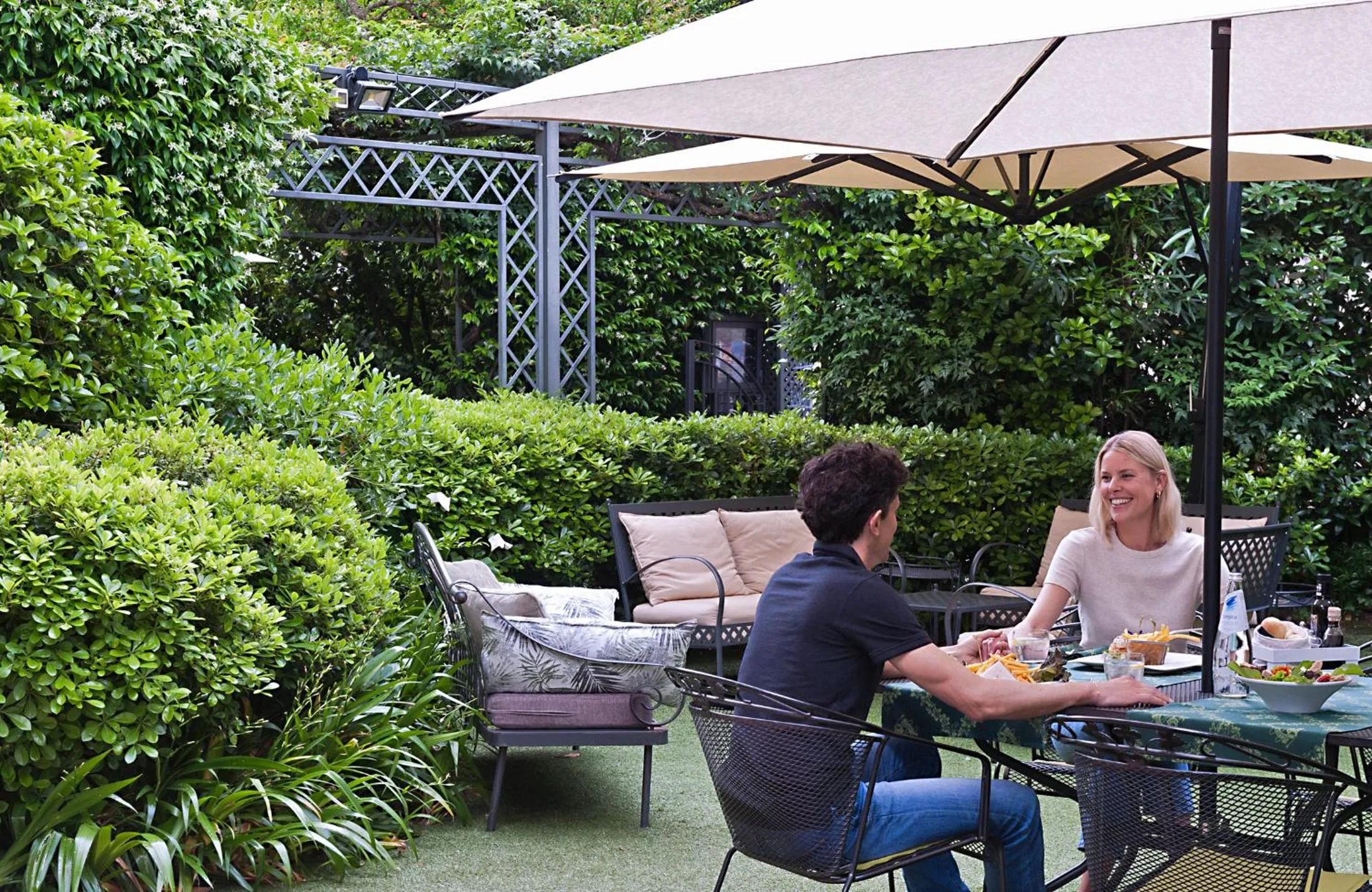 Garden in Palace Hotel San Pietro