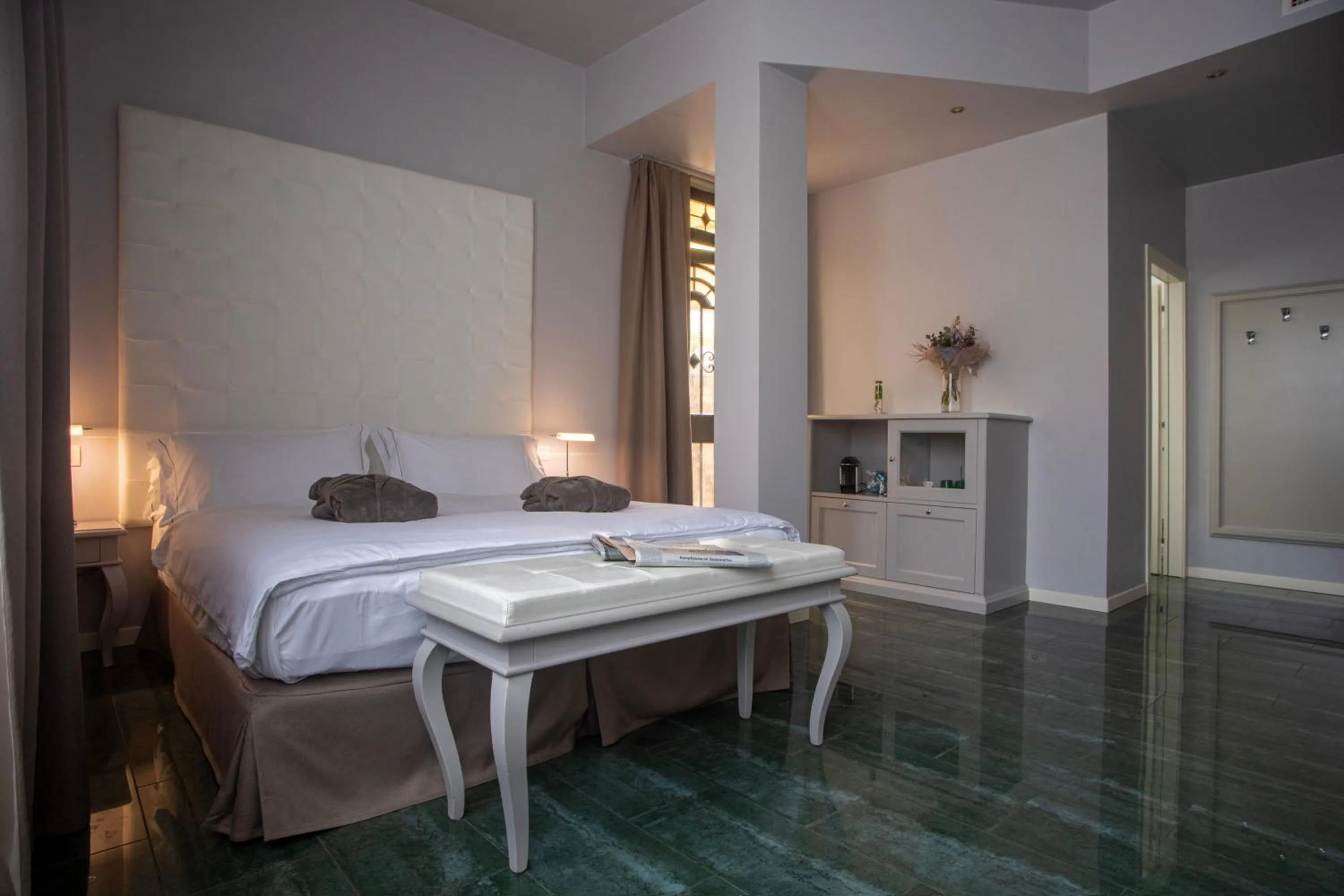 Bedroom, Bed in Palace Hotel San Pietro