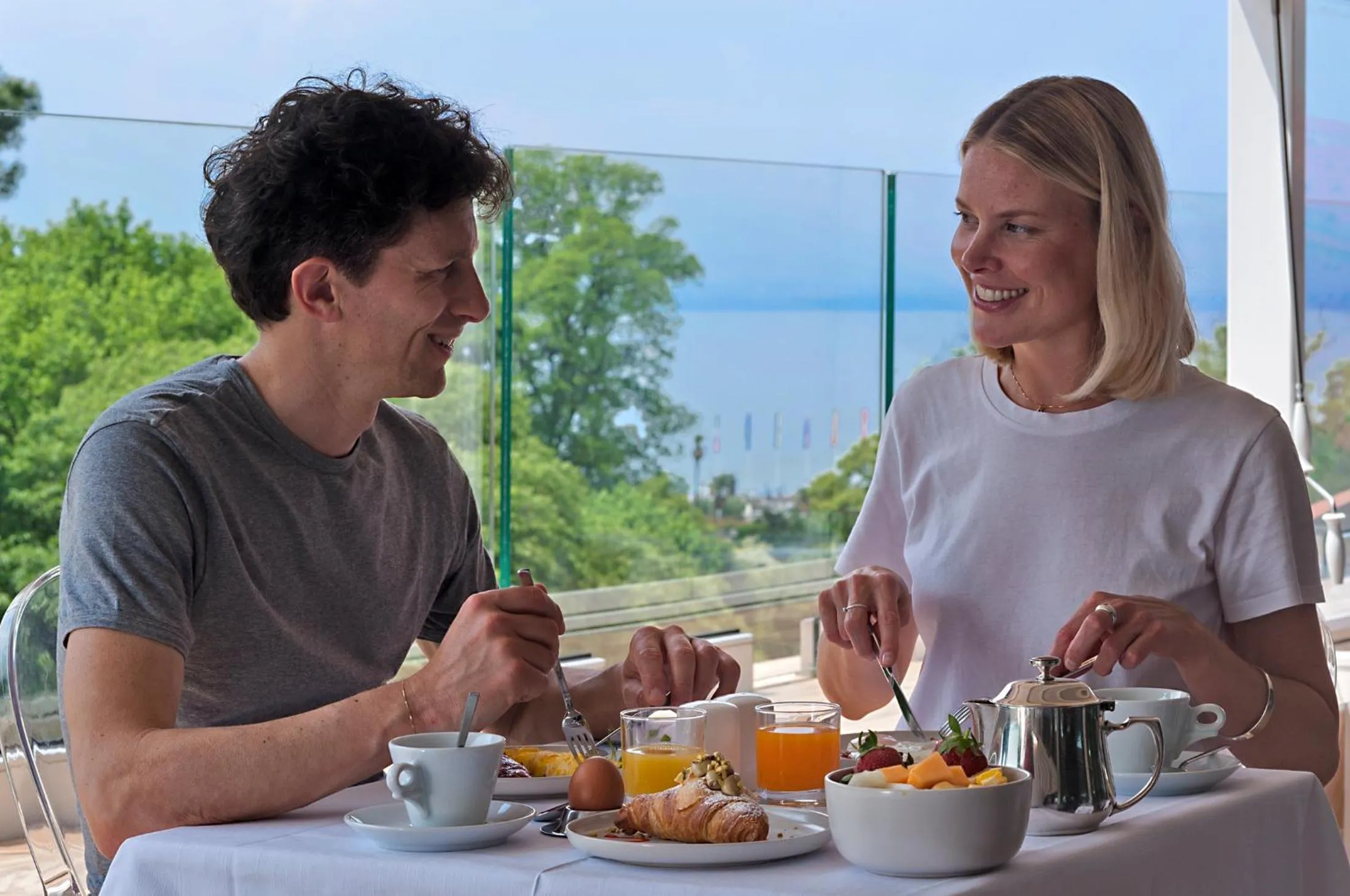 Breakfast in Palace Hotel San Pietro