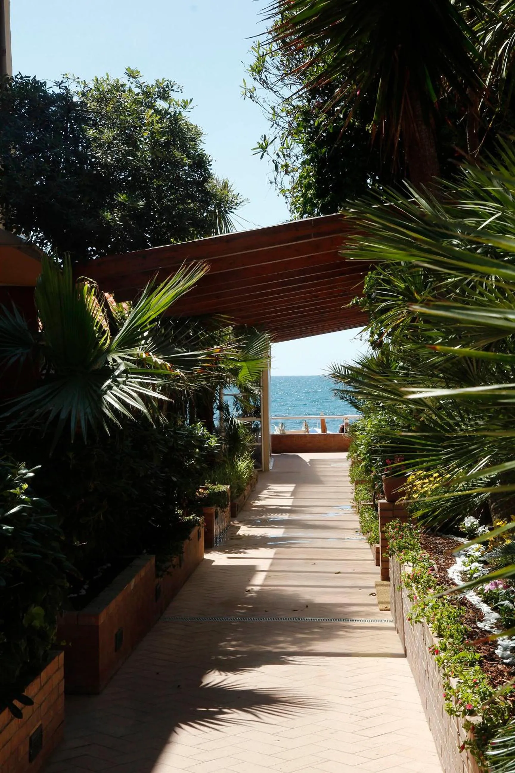 Decorative detail in Hotel Residence La Darsena