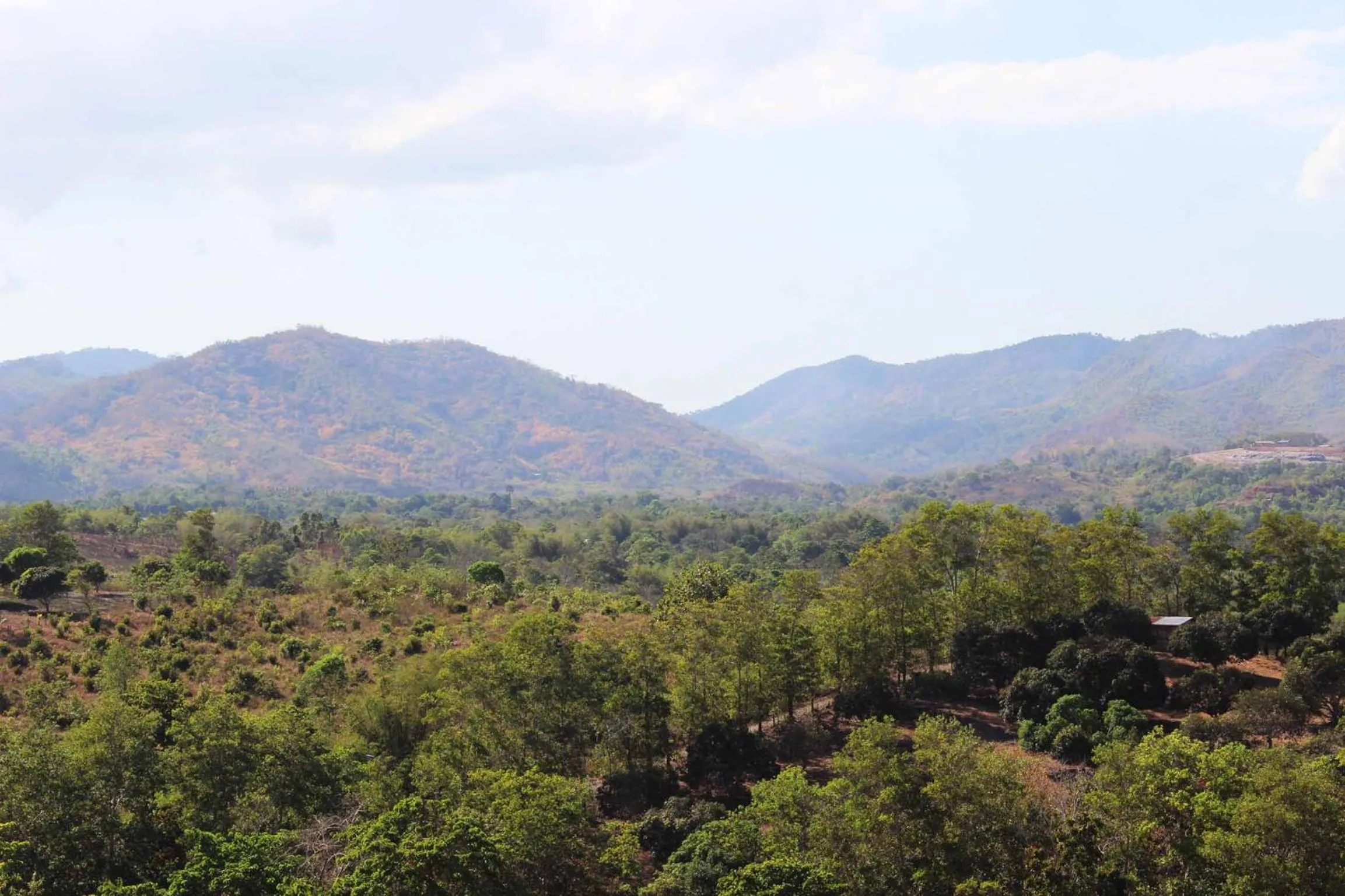 Mountain view in Panja Resort Palawan