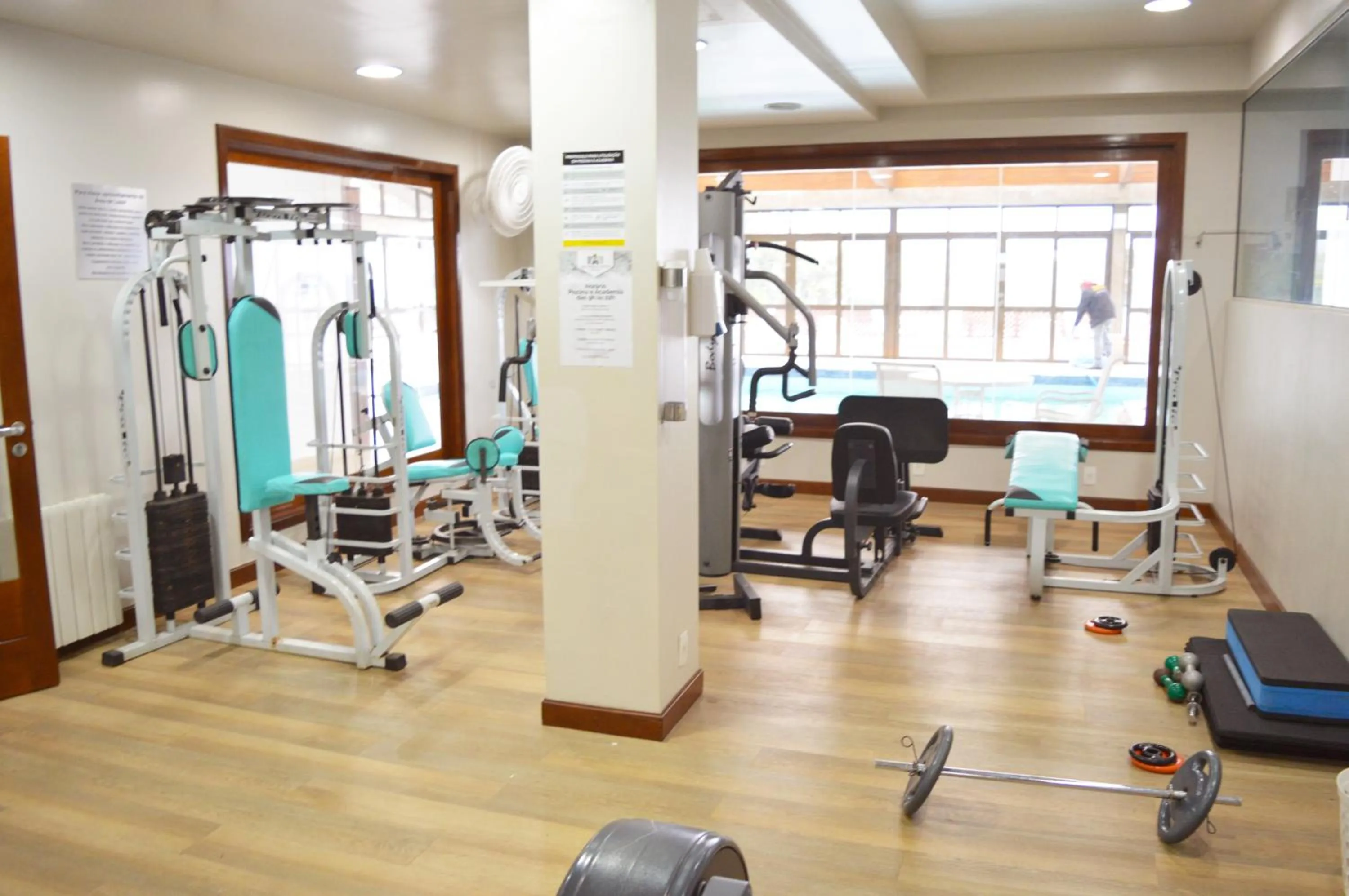 Fitness centre/facilities in Sky Borges Hotel Alpenhaus - Gramado