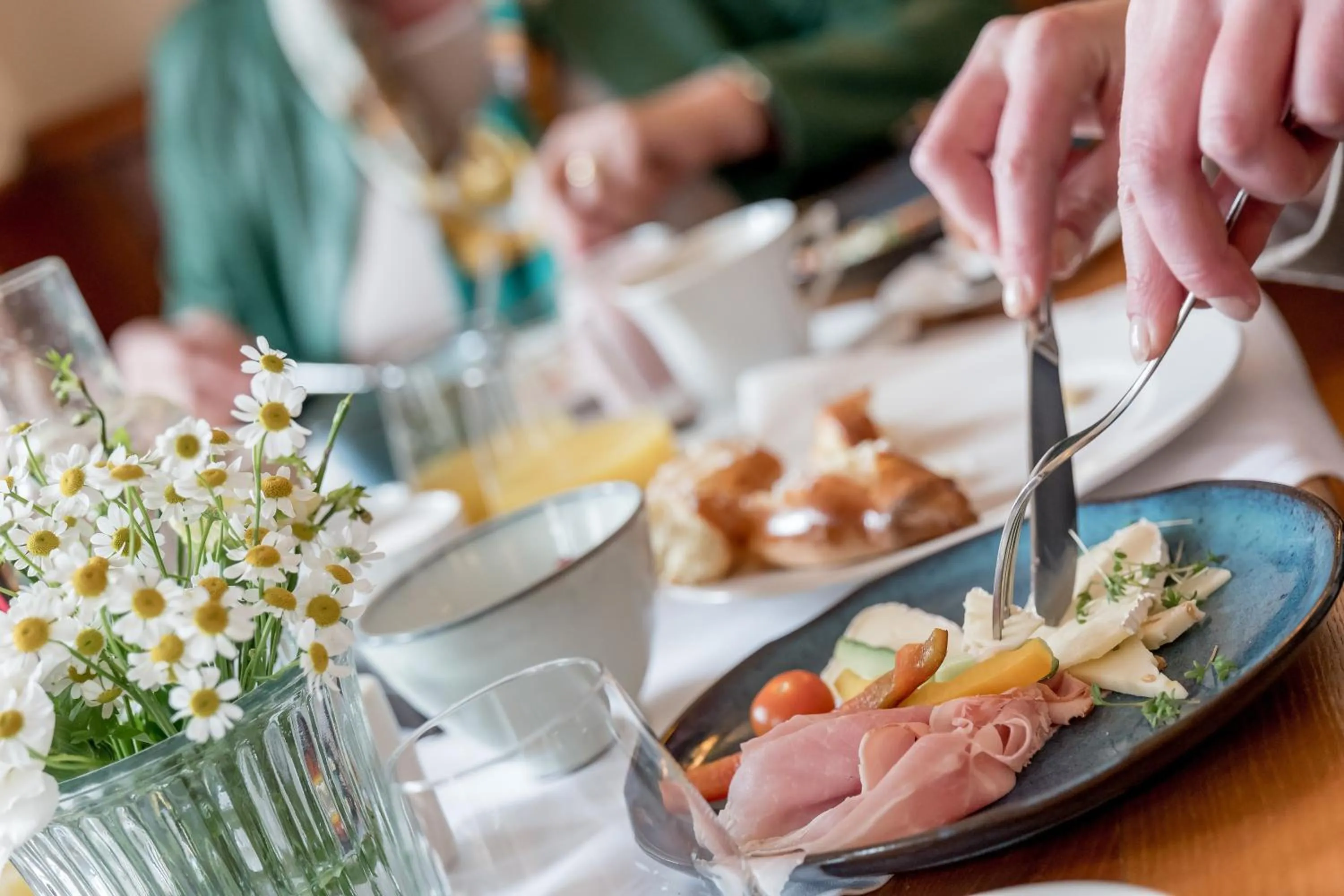 Food close-up in Genießerhotel Döllerer