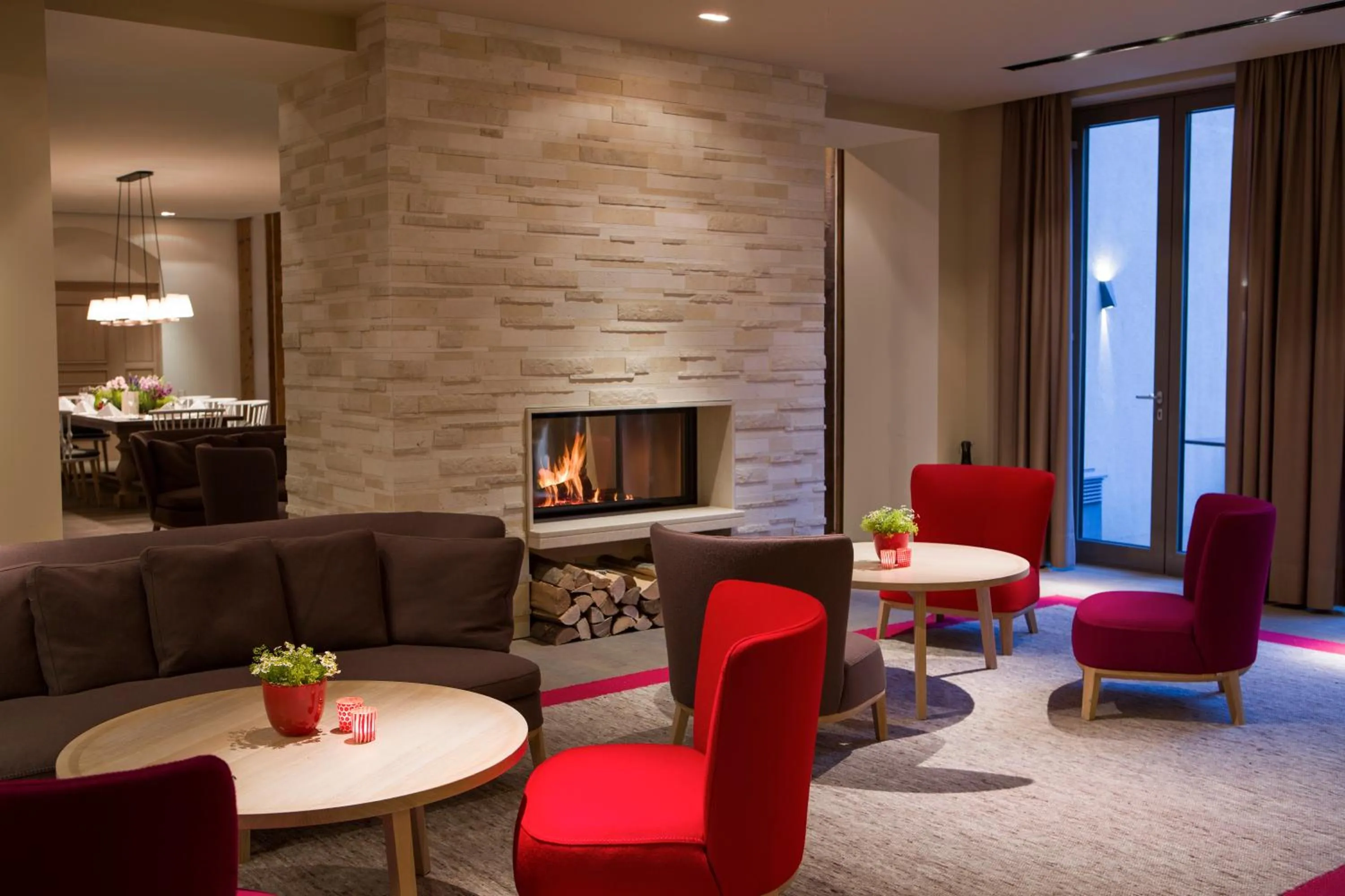 Lounge or bar in Genießerhotel Döllerer