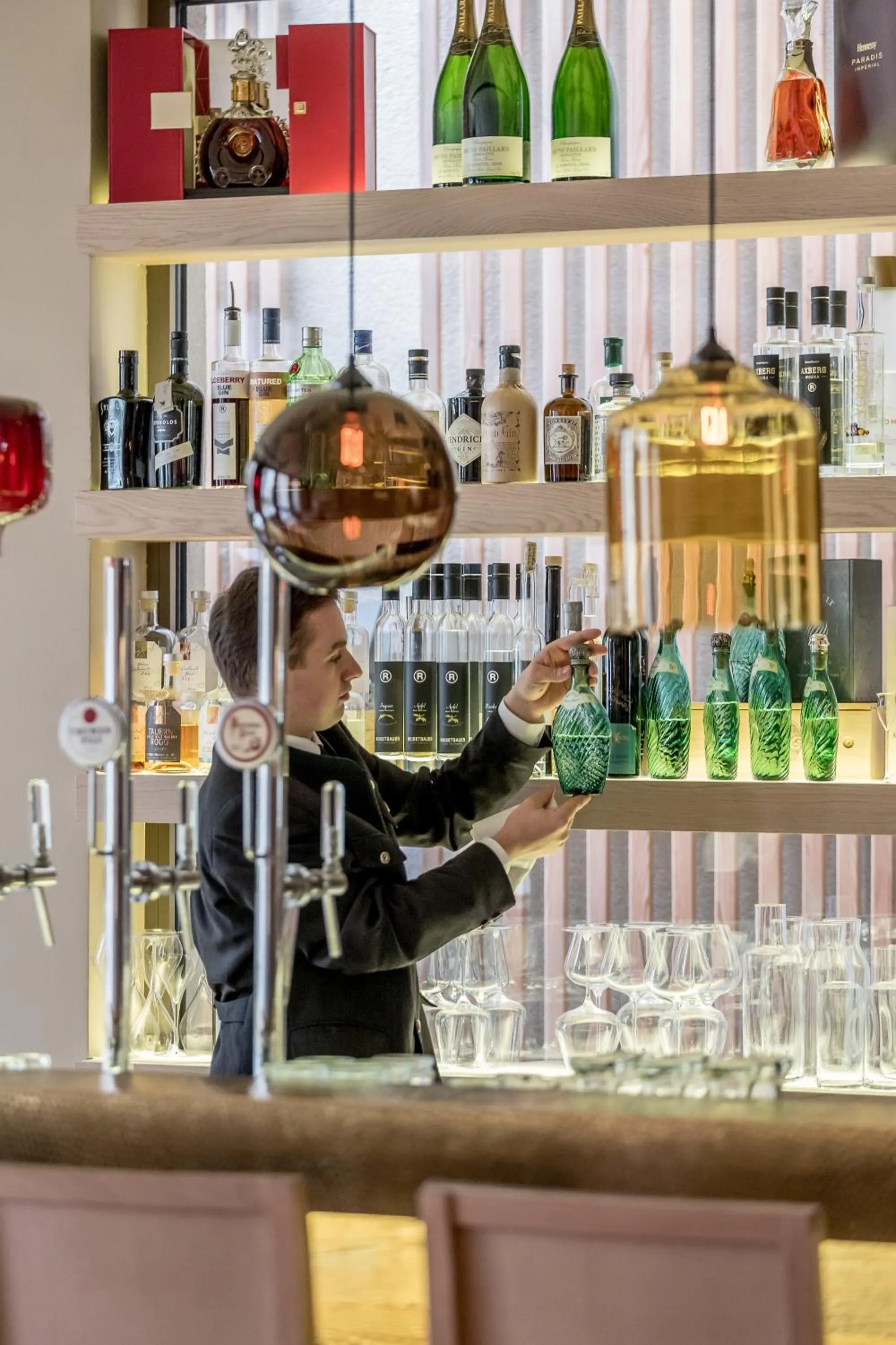 Lounge or bar in Genießerhotel Döllerer