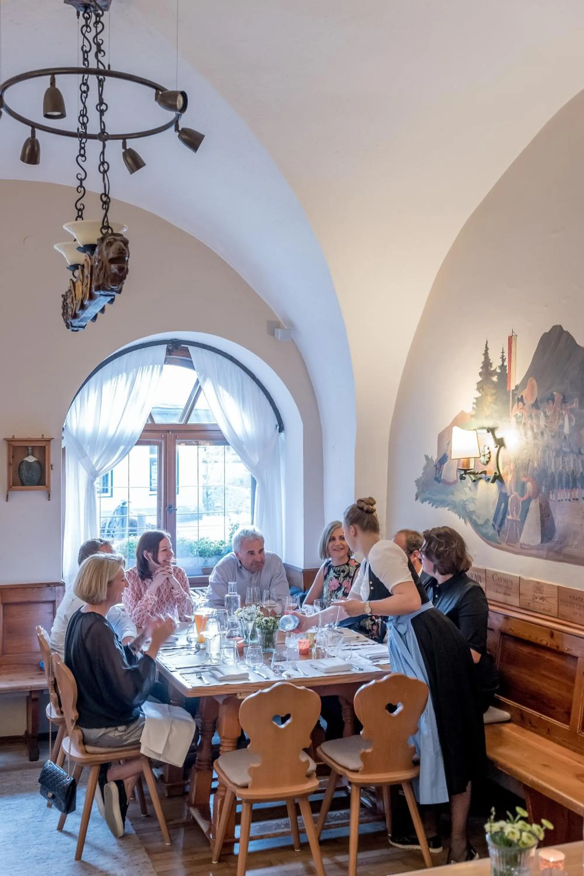 Restaurant/places to eat in Genießerhotel Döllerer