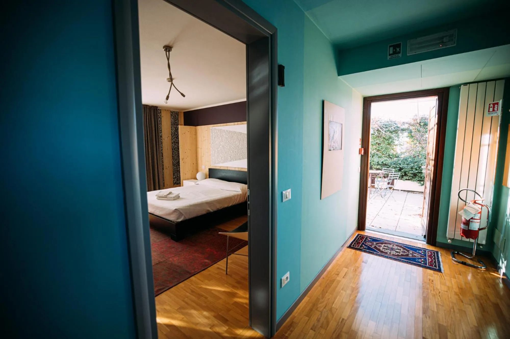 Balcony/Terrace, Bed in Ristolocanda Grani Di Pepe