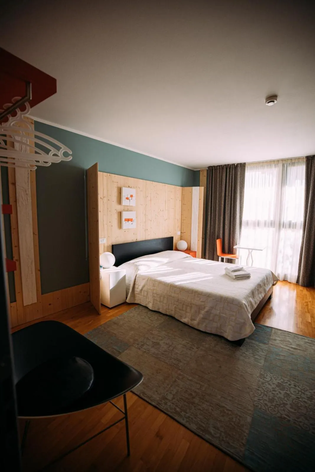 Decorative detail, Bed in Ristolocanda Grani Di Pepe