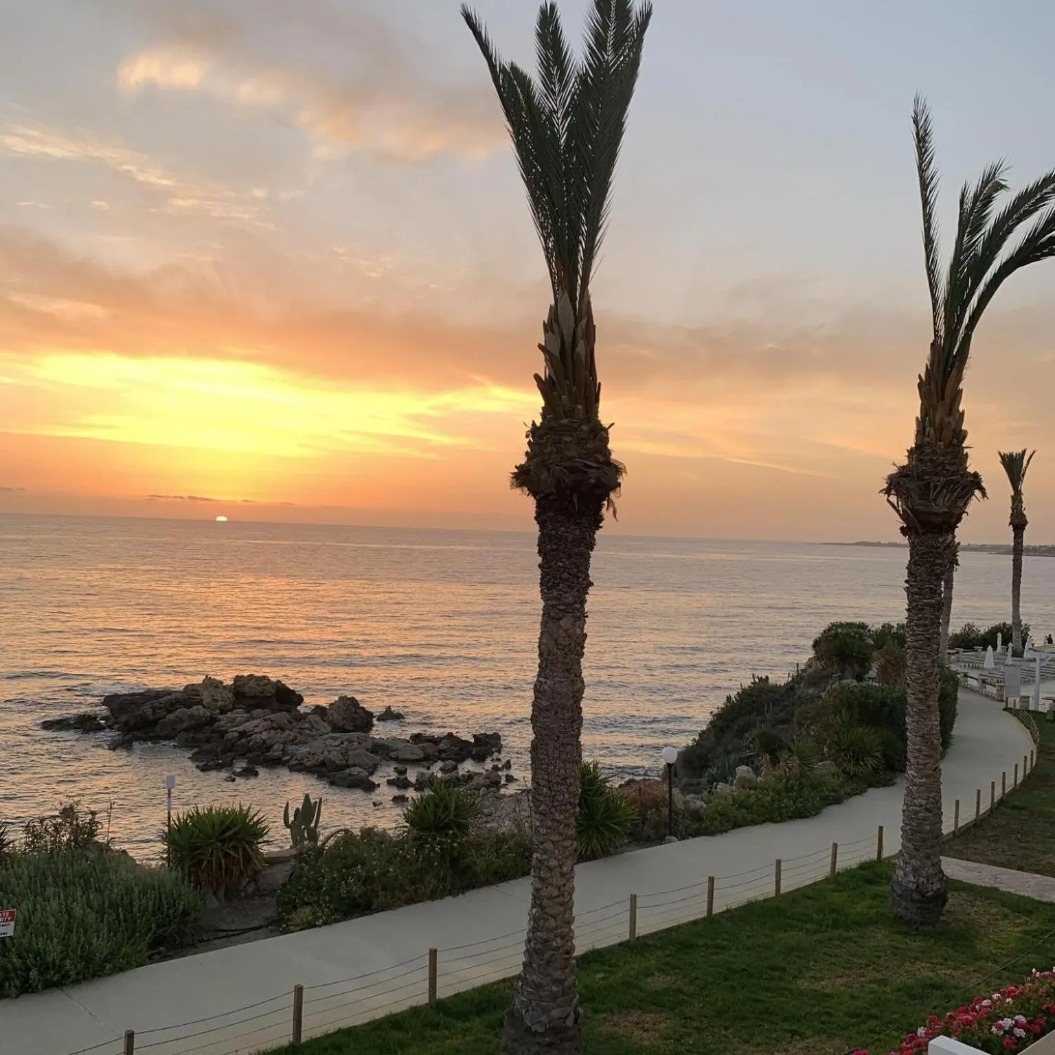 Sea view in Vrachia Beach Hotel & Suites - Adults Only