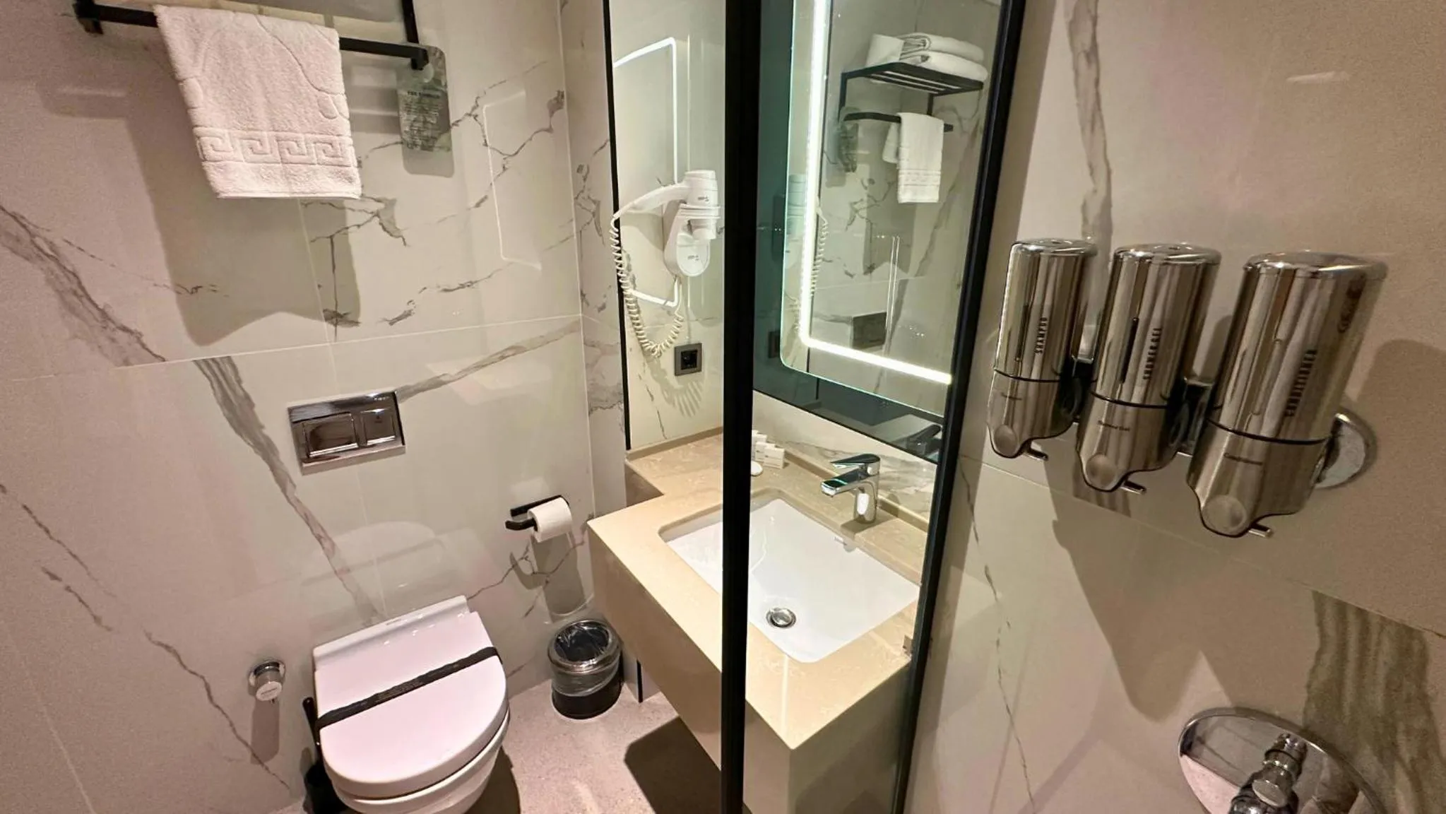 Bathroom in Edition Old City Hotel