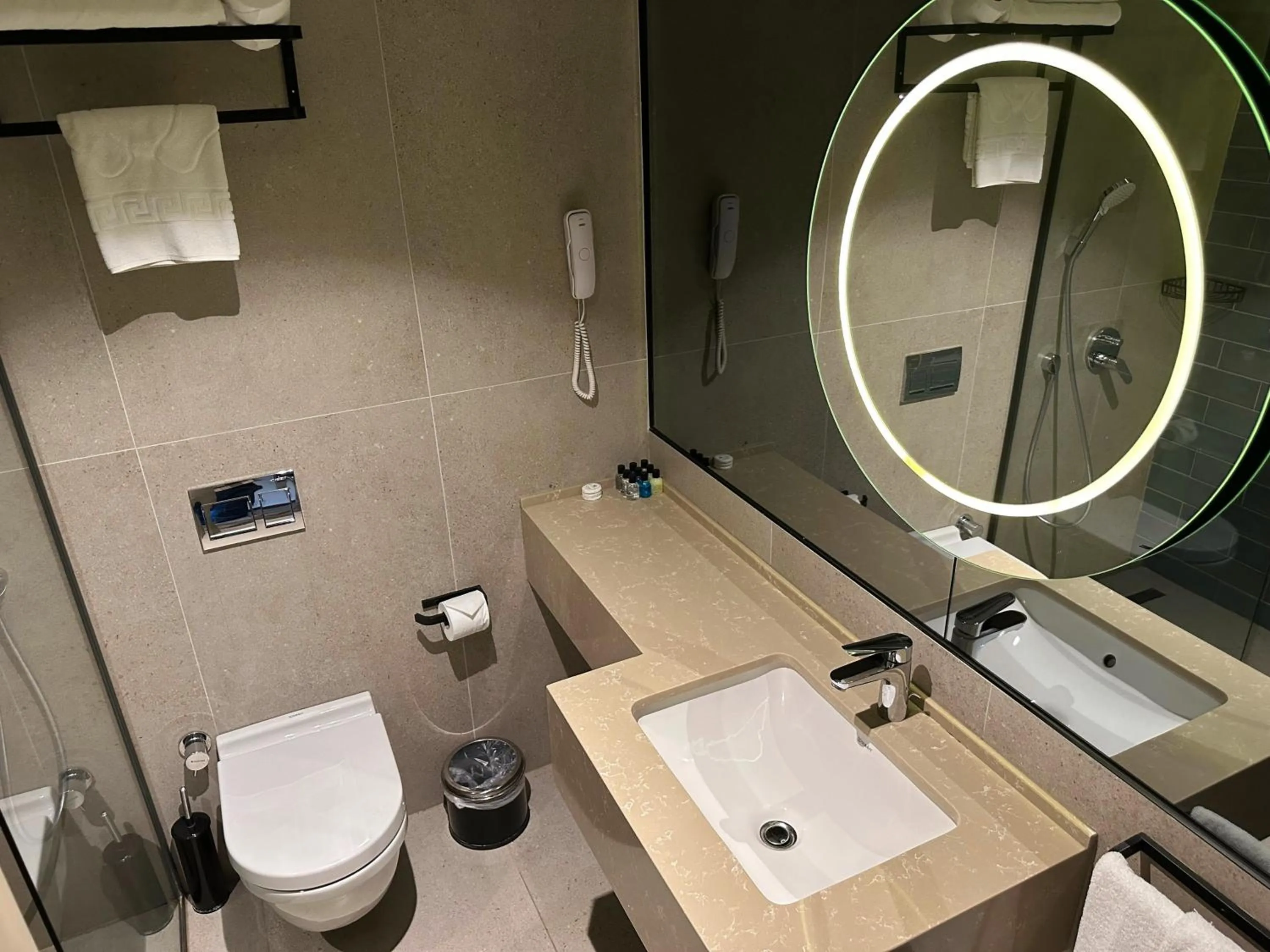 Toilet in Edition Old City Hotel