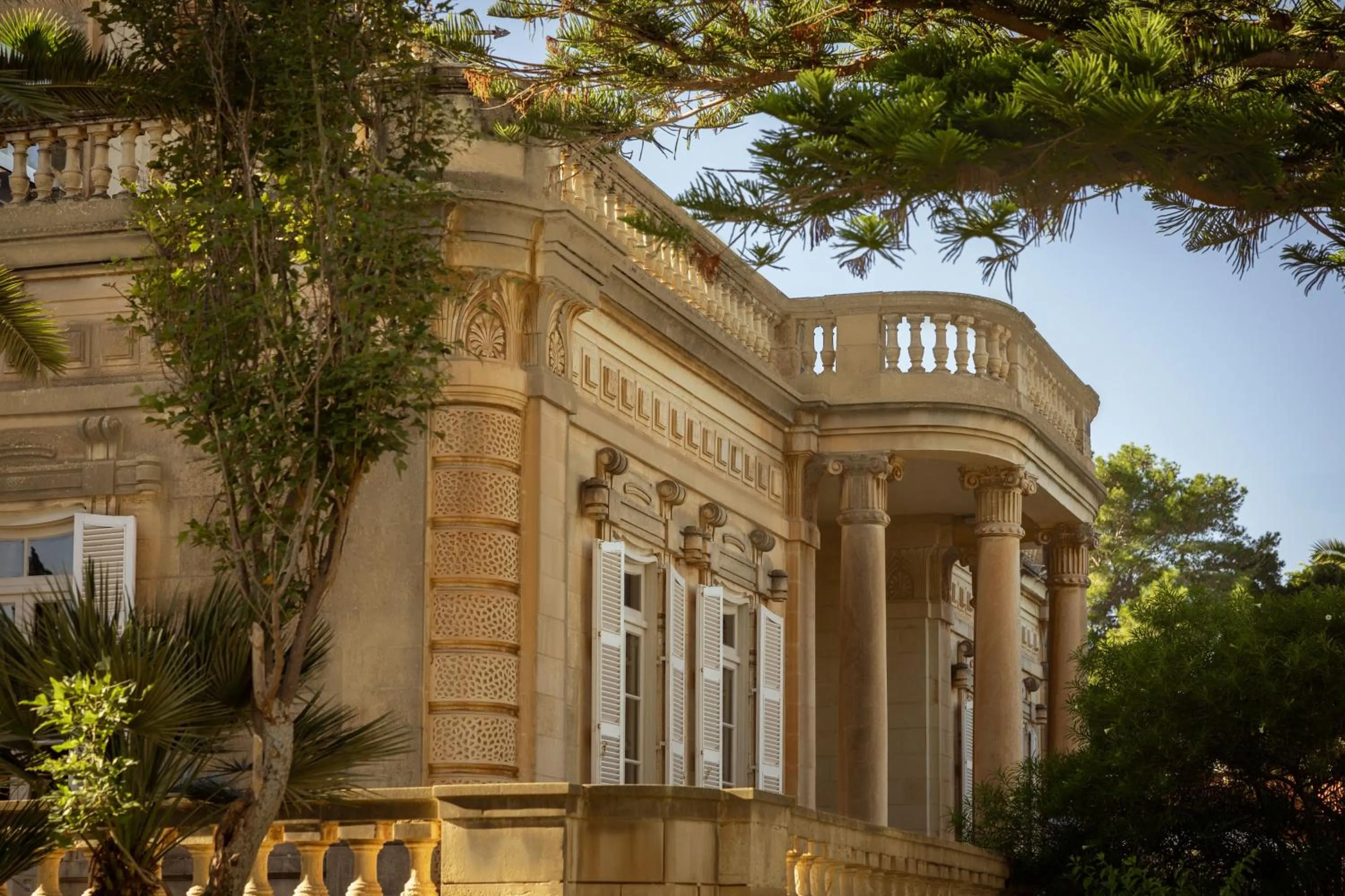Property building in Corinthia Palace Malta