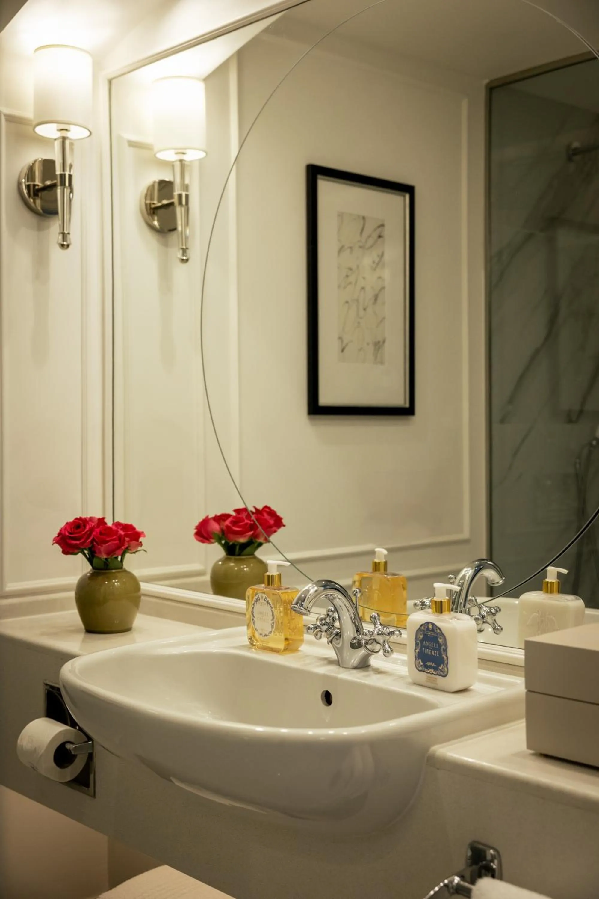 Bathroom in Corinthia Palace Malta