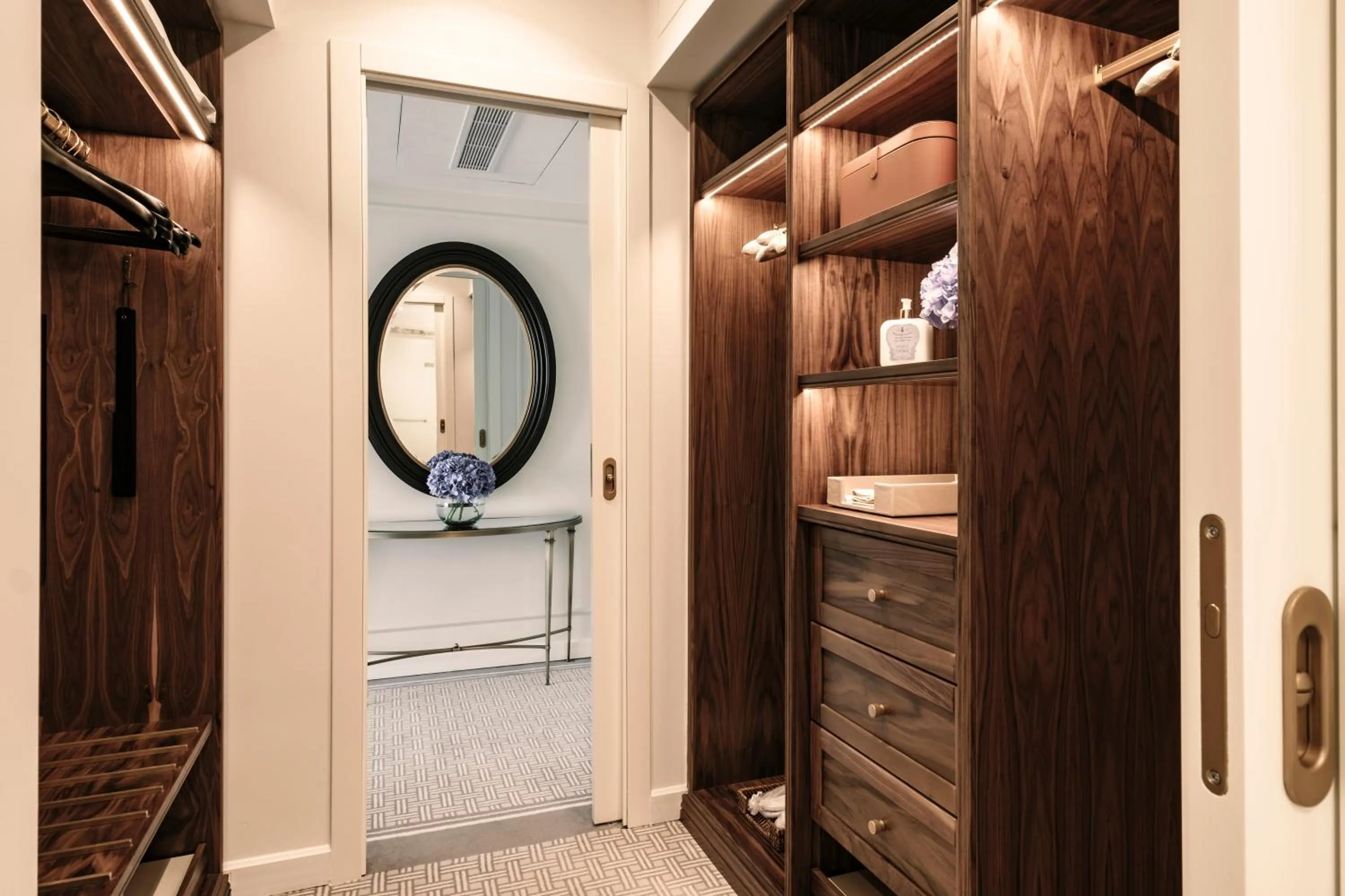 wardrobe in Corinthia Palace Malta