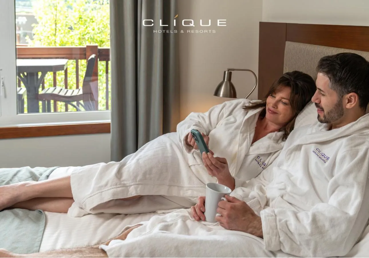 Bedroom, Bed in Falcon Crest Lodge by CLIQUE