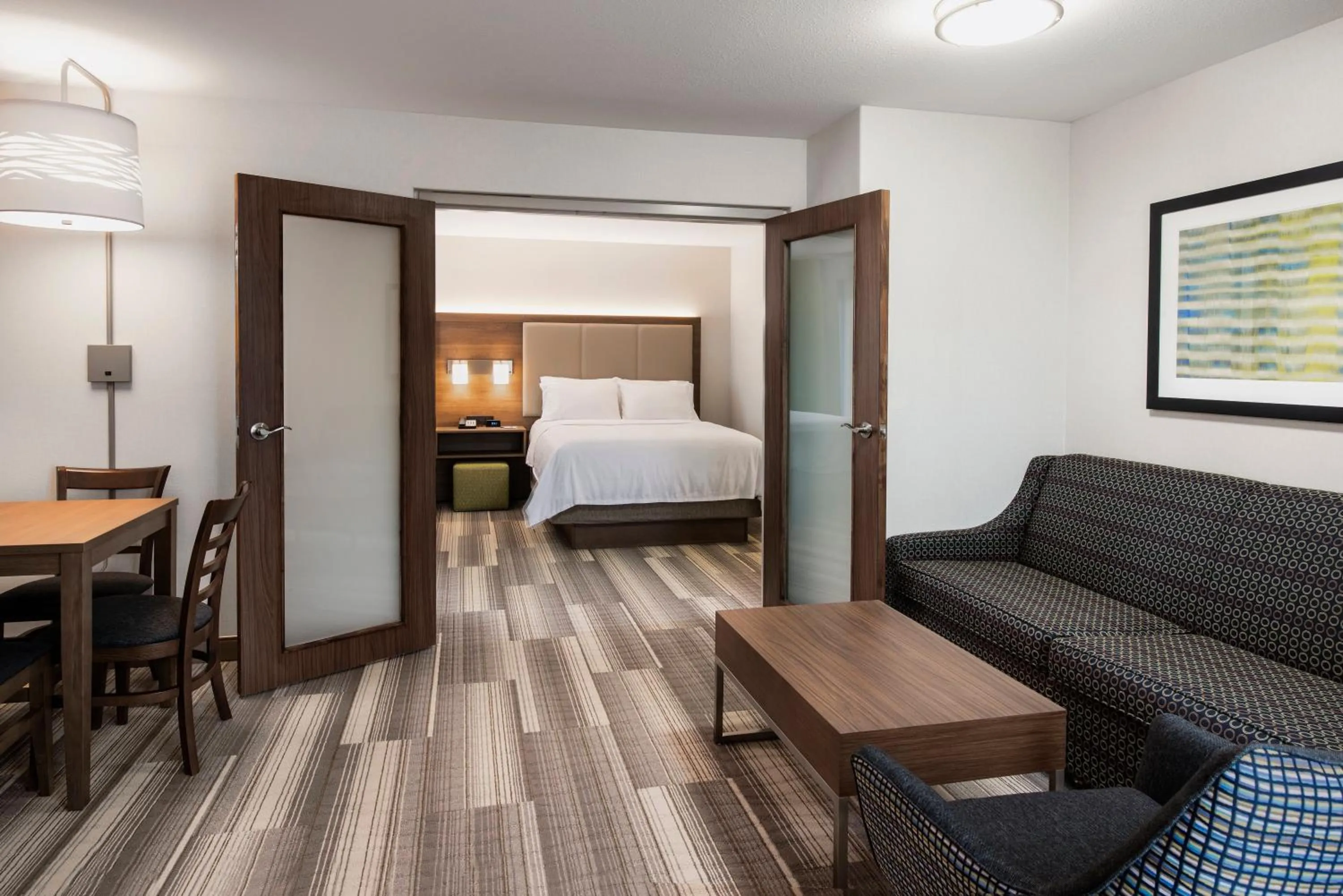 Photo of the whole room, Bed in Holiday Inn Express Hotel & Suites Saskatoon by IHG